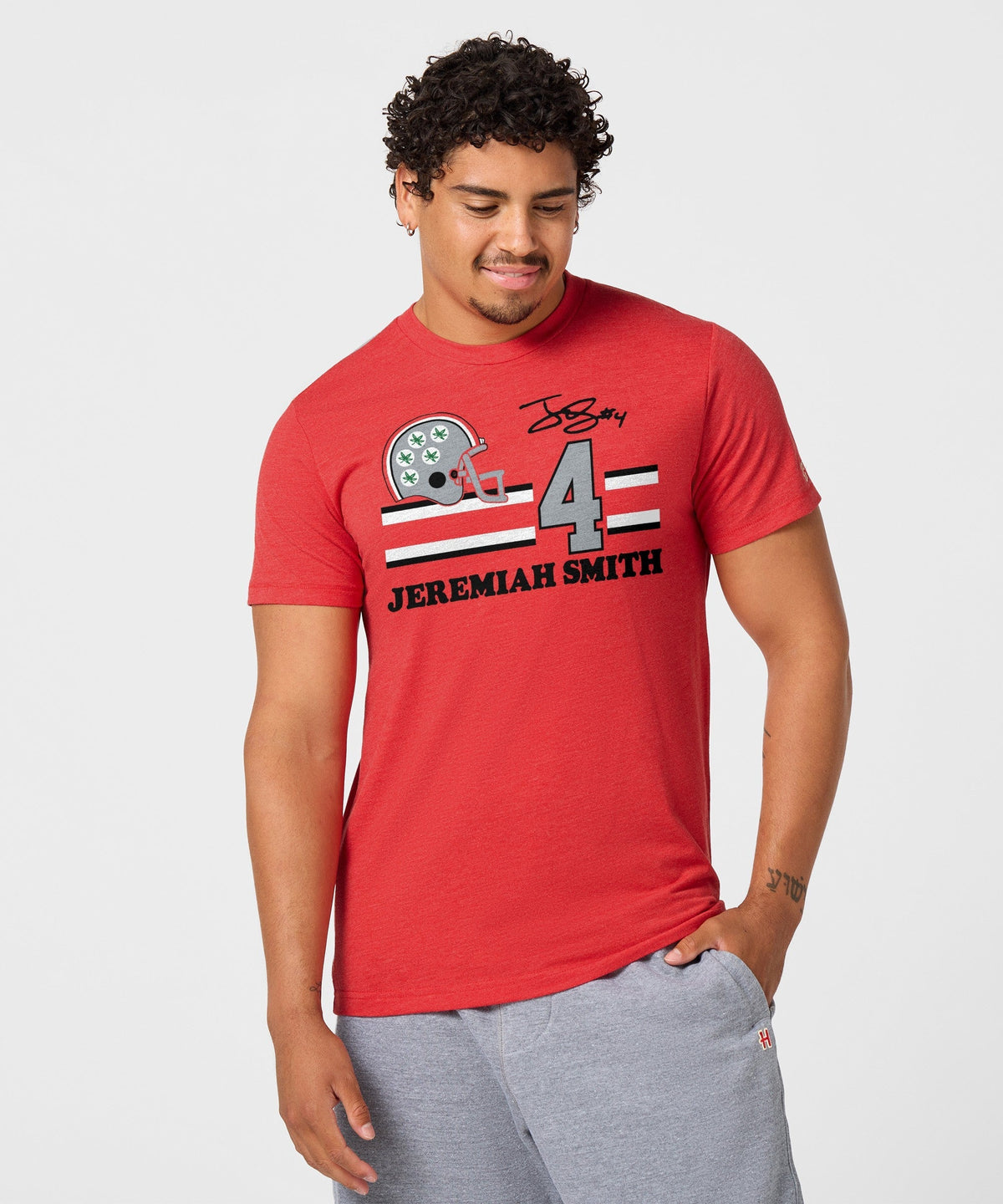Ohio State Jeremiah Smith Signature Jersey Unisex