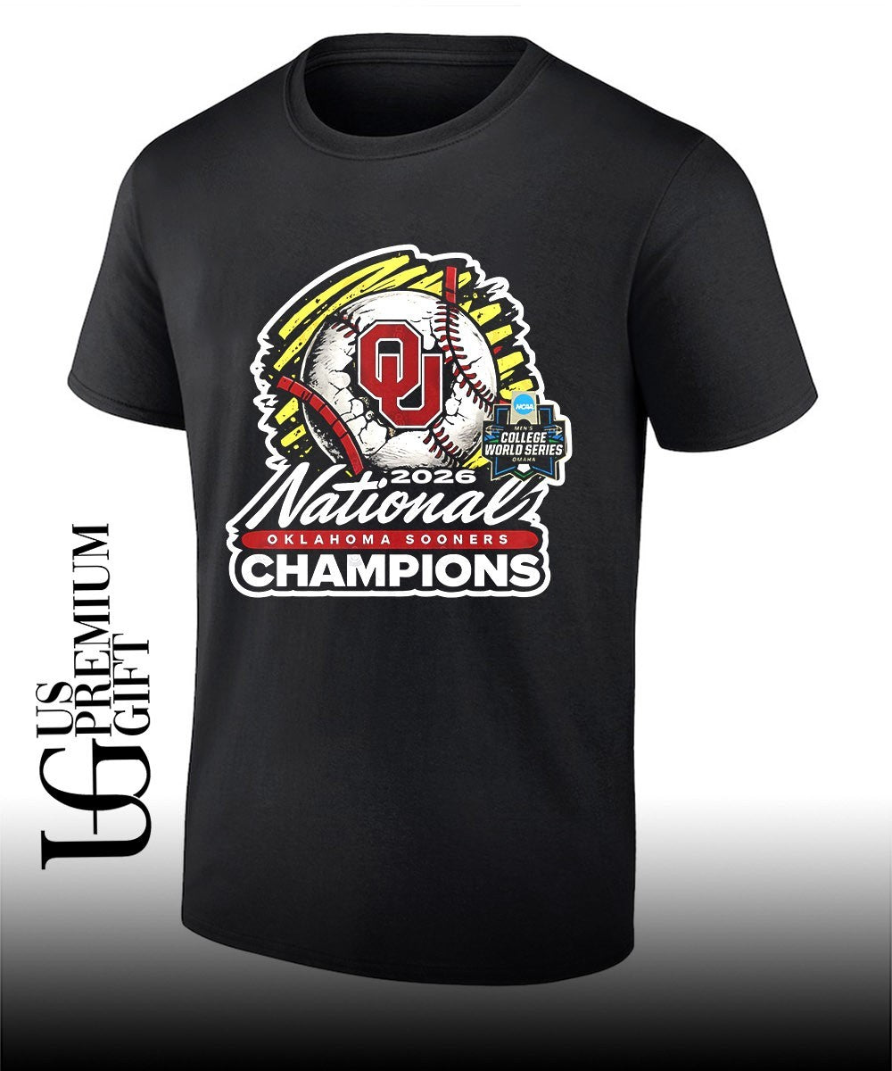 Oklahoma Sooners 2026 NCAA Men’s College World Series National Champions shirt Unisex