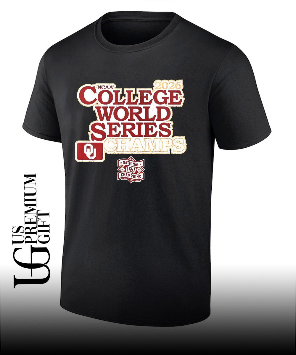 Oklahoma Sooners Baseball 2026 National Champions shirt Unisex
