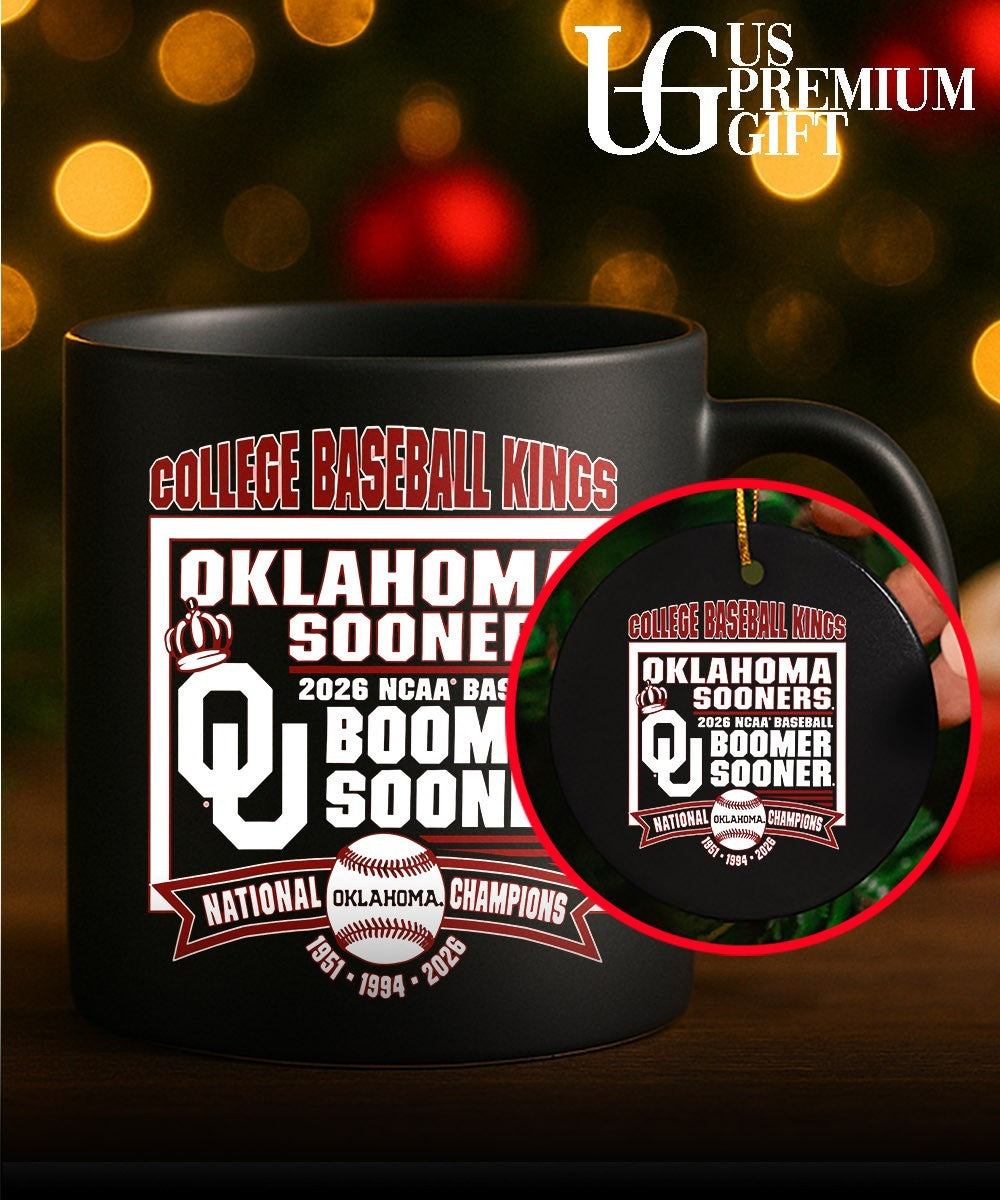 Oklahoma Sooners College Baseball Kings 2026 NCAA National Champions Boomer Sooner shirt Unisex