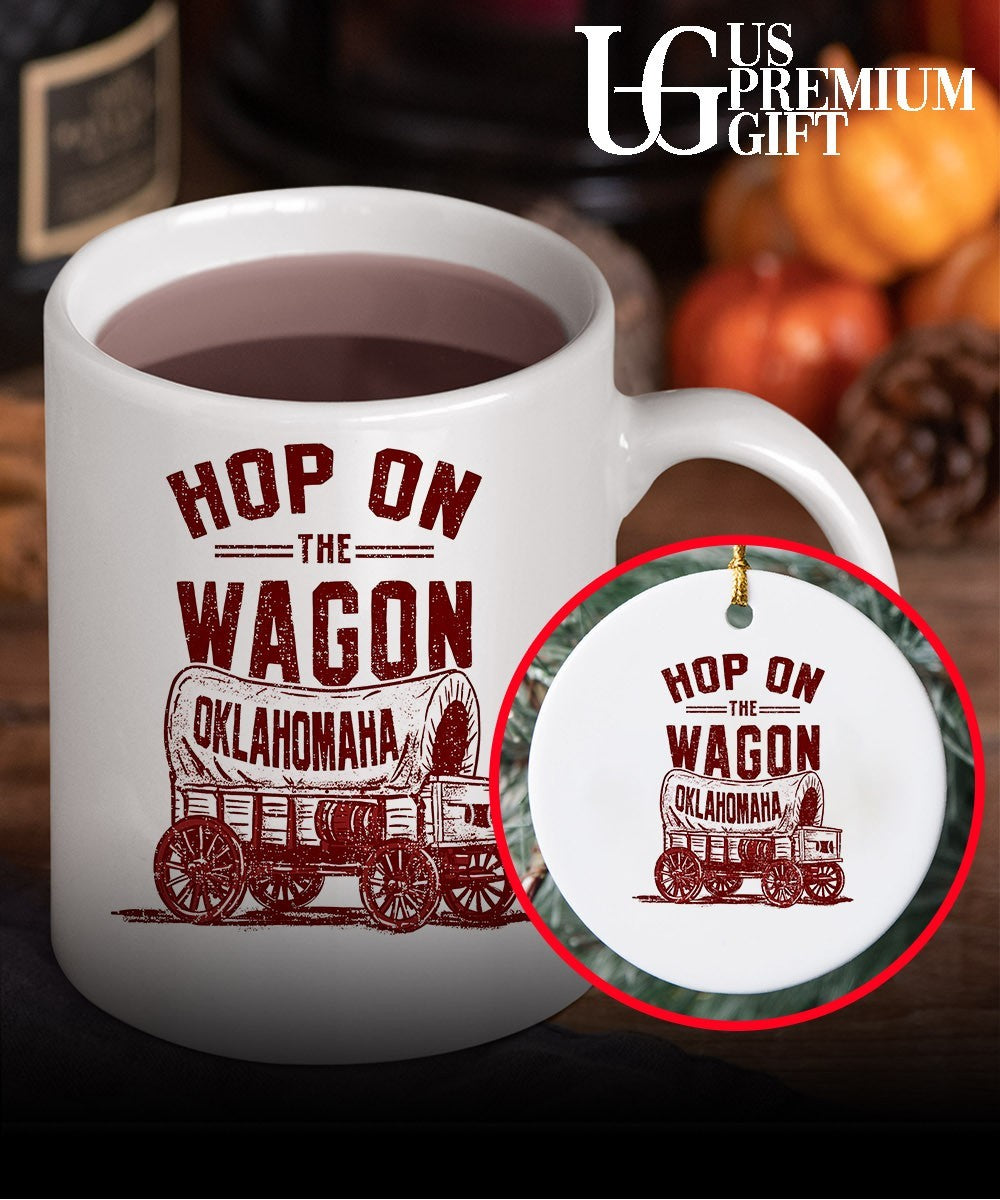 Oklahoma Sooners College Football Hop on the Wagon Oklahomaha shirt Unisex
