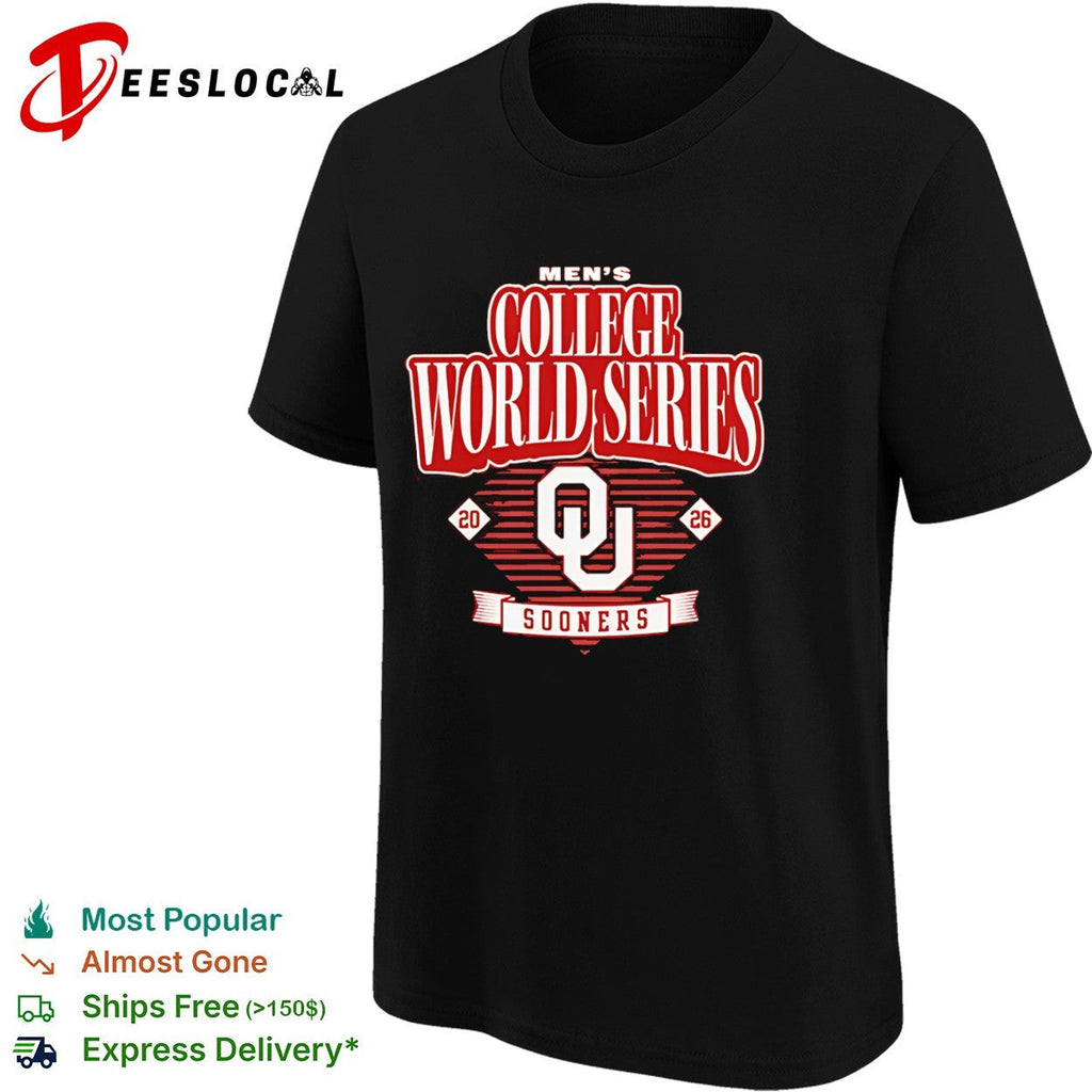 Oklahoma Sooners College World Series 2026 shirt Unisex