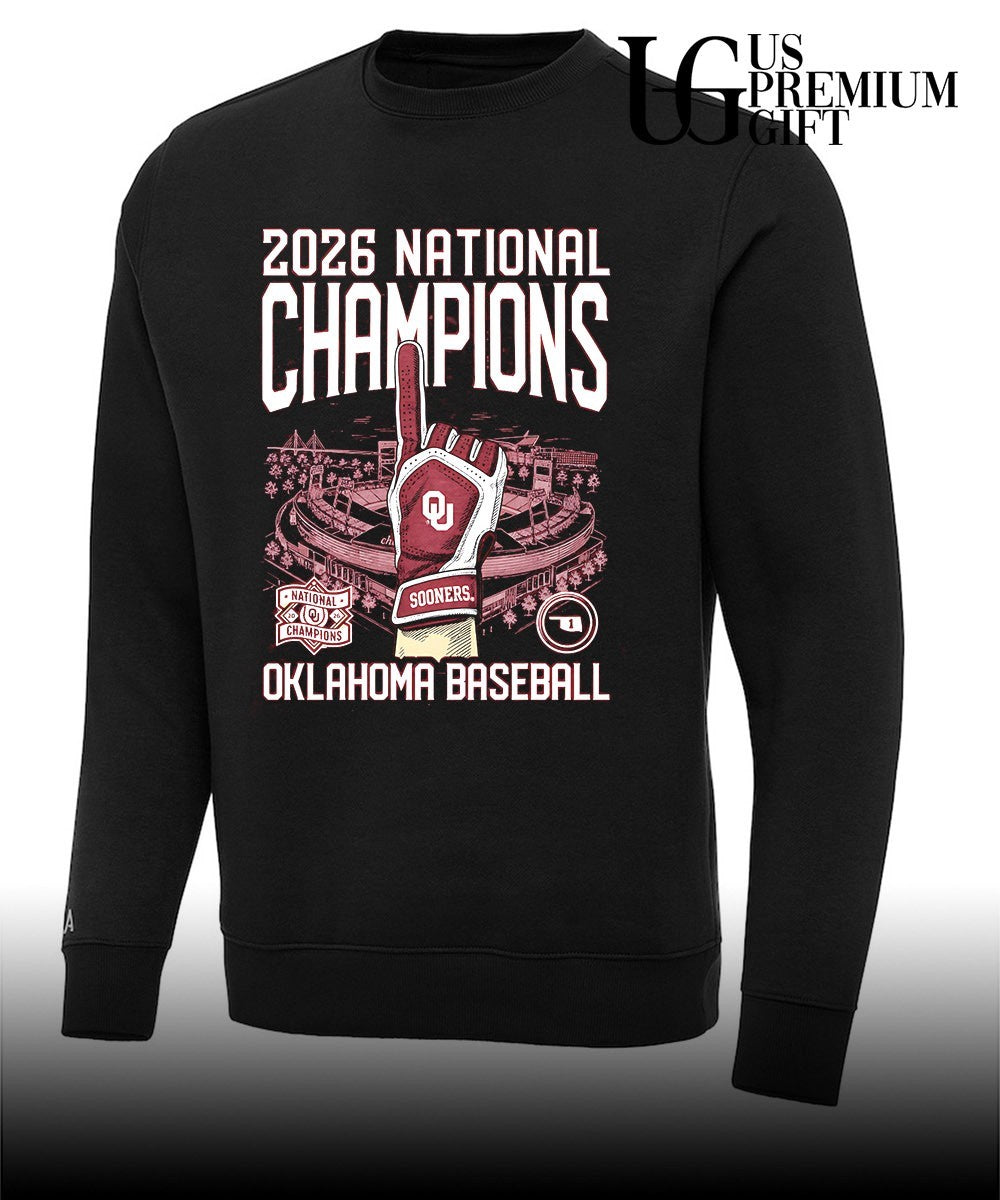 Oklahoma Sooners NCAA 2026 National Champions Baseball shirt Unisex
