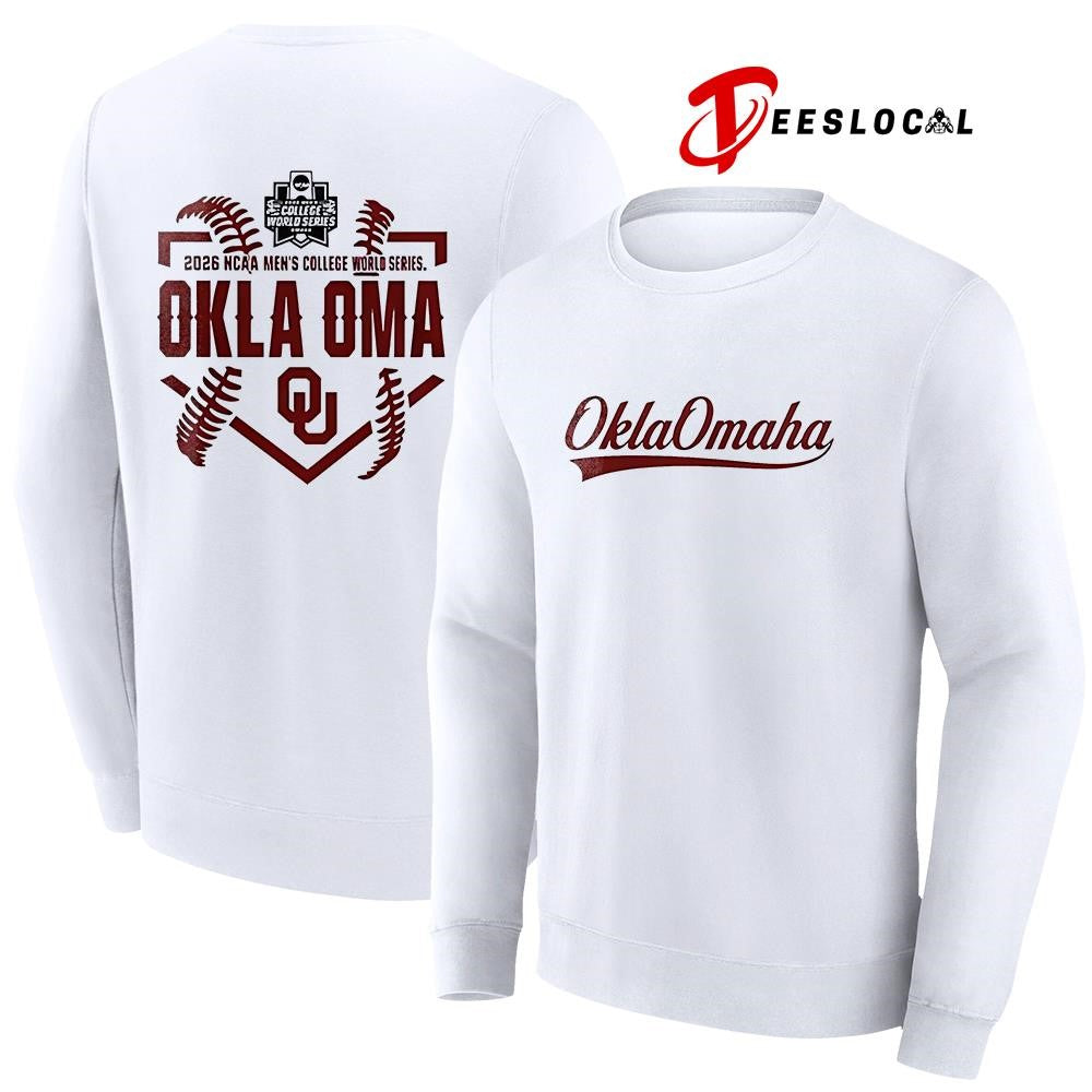 Oklahoma Sooners NCAA Baseball Men’s College World Series Oklaomaha graphic shirt Unisex
