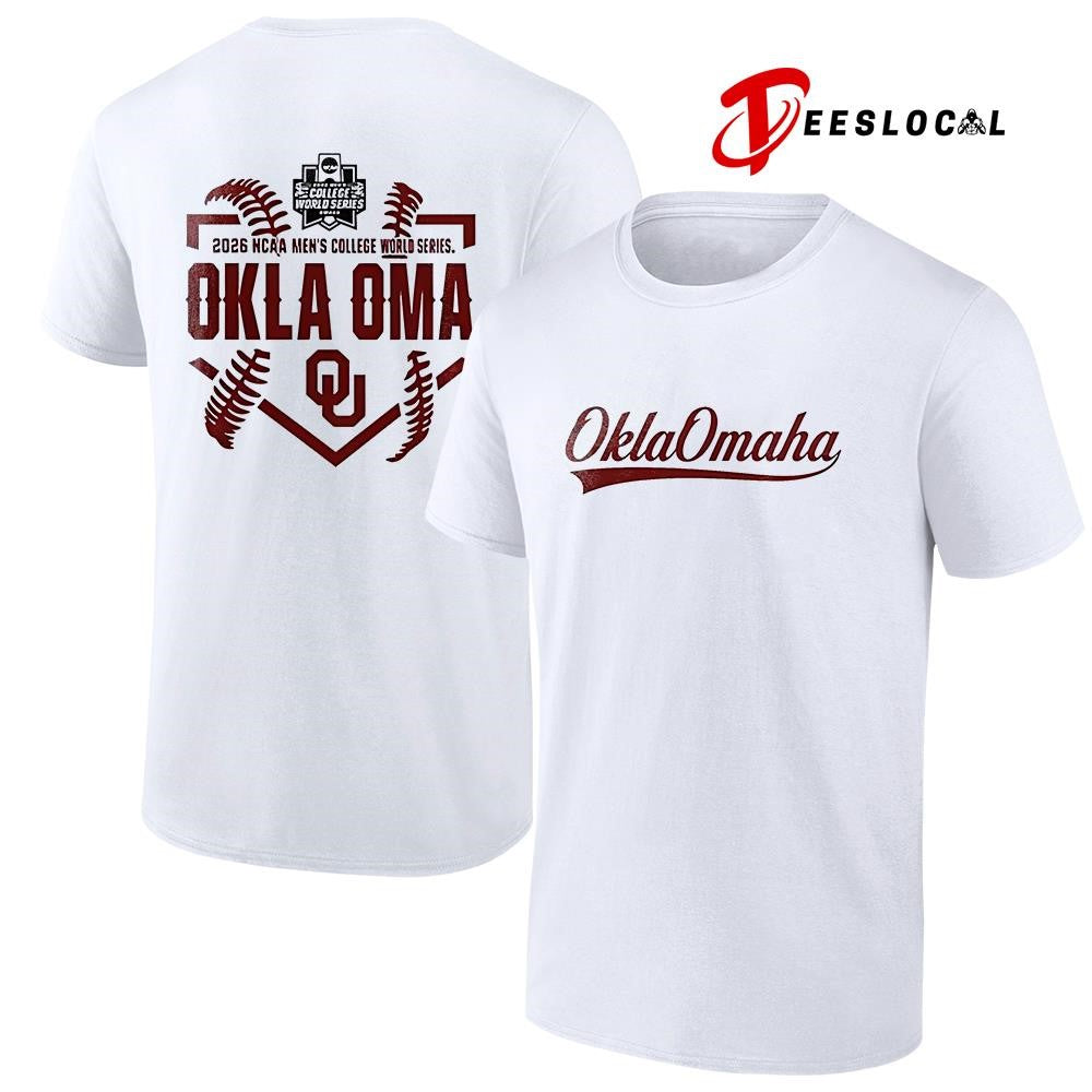 Oklahoma Sooners NCAA Baseball Men’s College World Series Oklaomaha graphic shirt Unisex