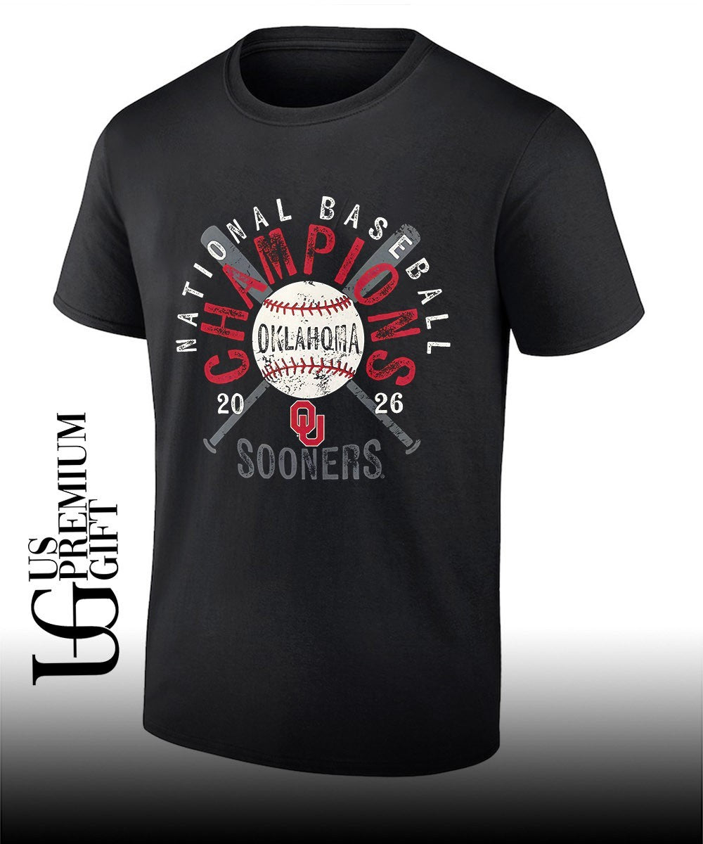 Oklahoma Sooners NCAA Baseball National Champions 2026 shirt Unisex