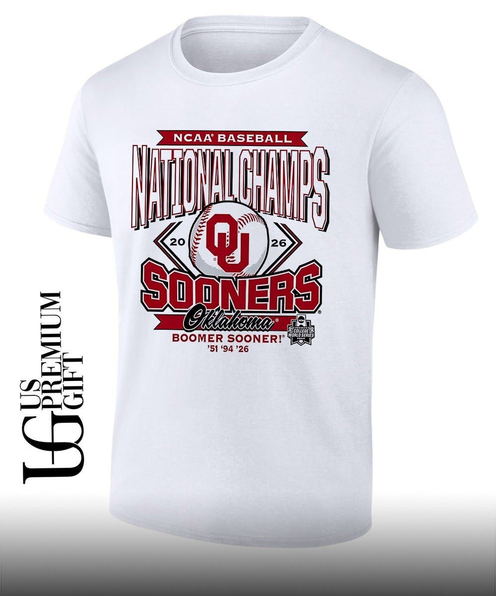 Oklahoma Sooners NCAA Baseball National Champs 2026 Boomer Sooner 51 94 26 shirt Unisex