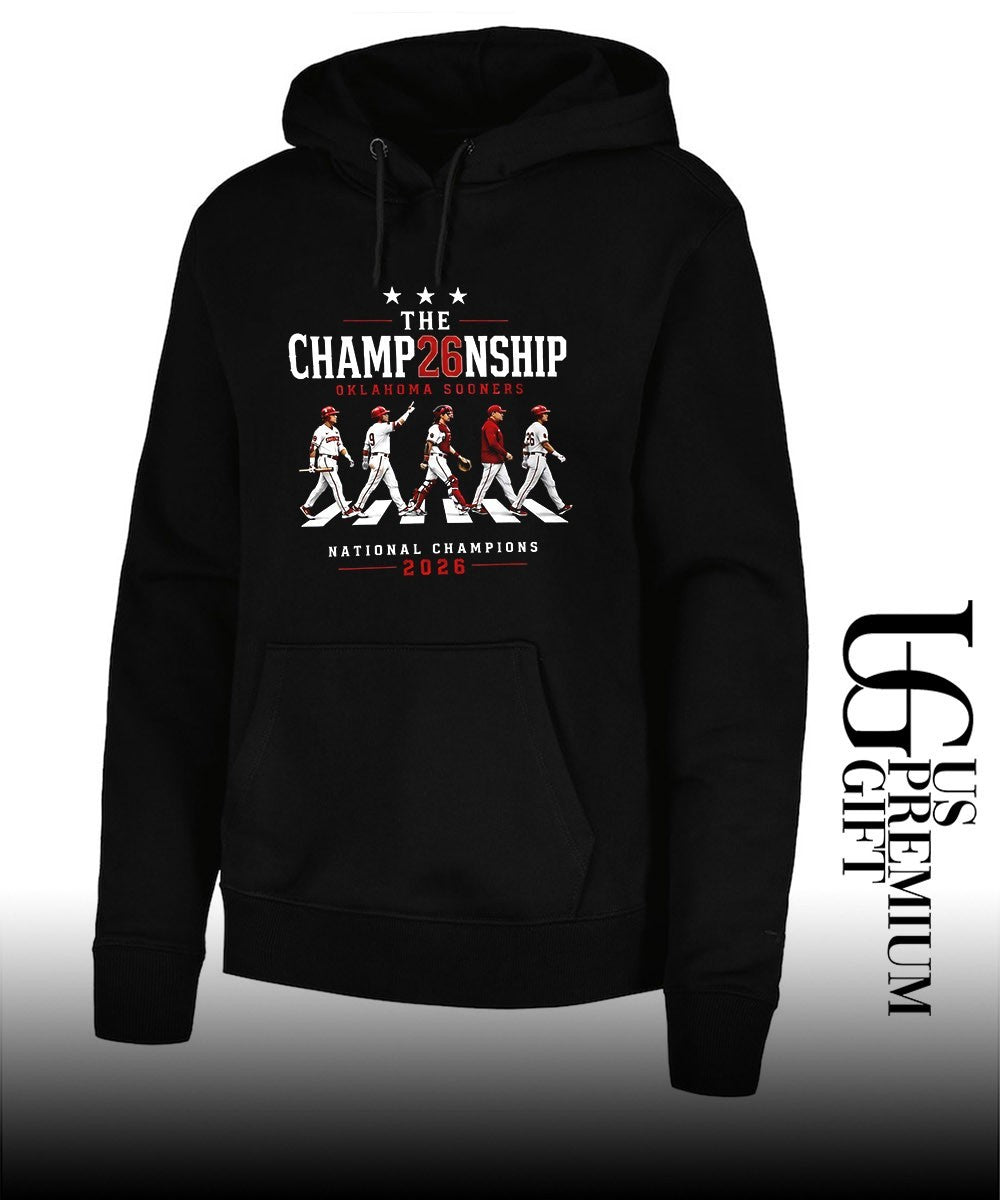 Oklahoma Sooners NCAA Baseball The Champ26nship National Champions 2026 abbey road shirt Unisex