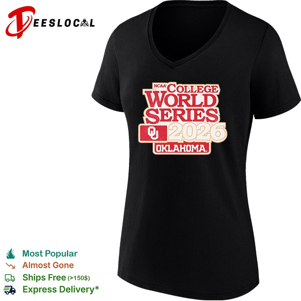 Oklahoma Sooners NCAA College World Series 2026 shirt Unisex