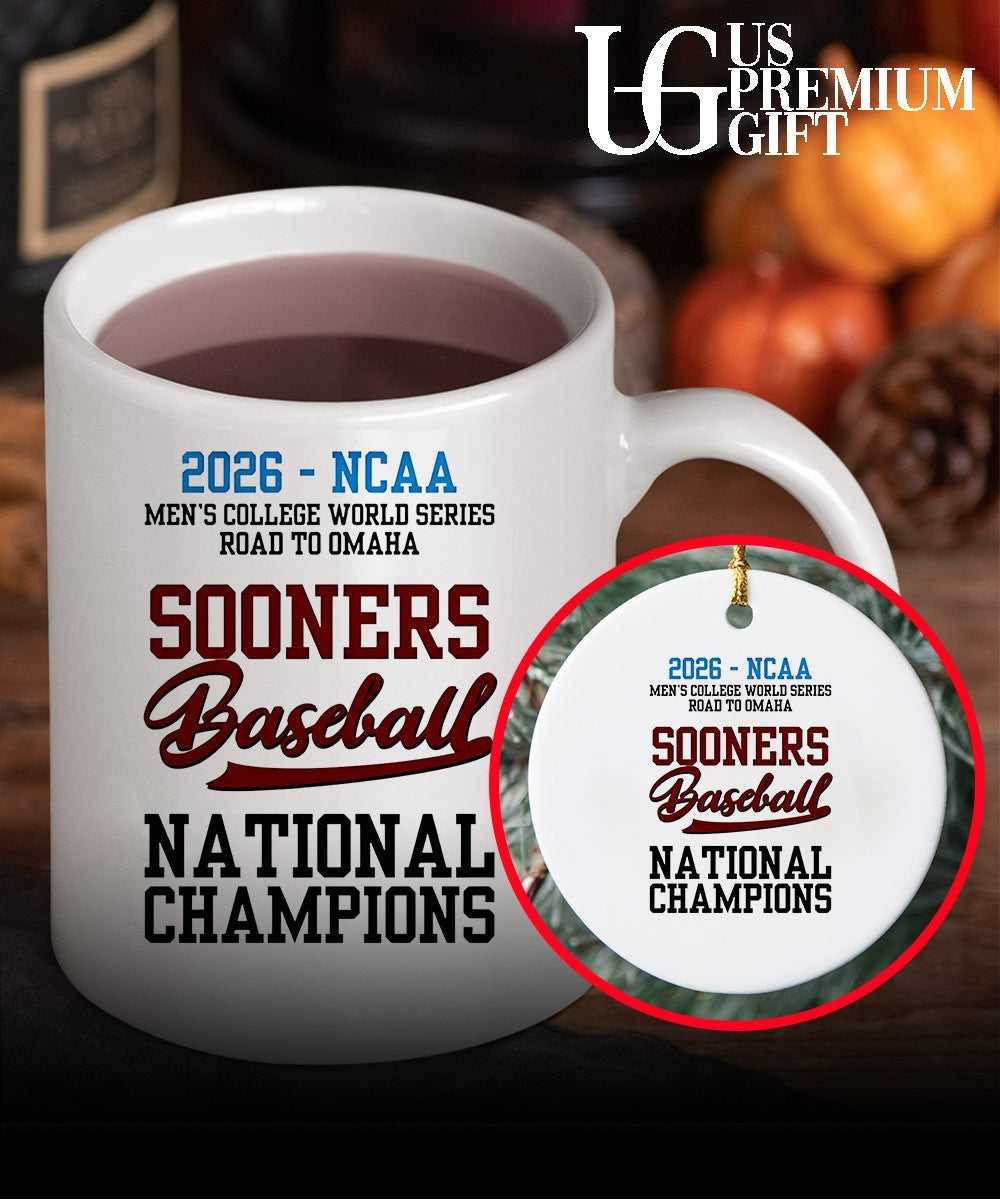 Oklahoma Sooners NCAA Men’s College World Series 2026 Baseball National Champions shirt Unisex