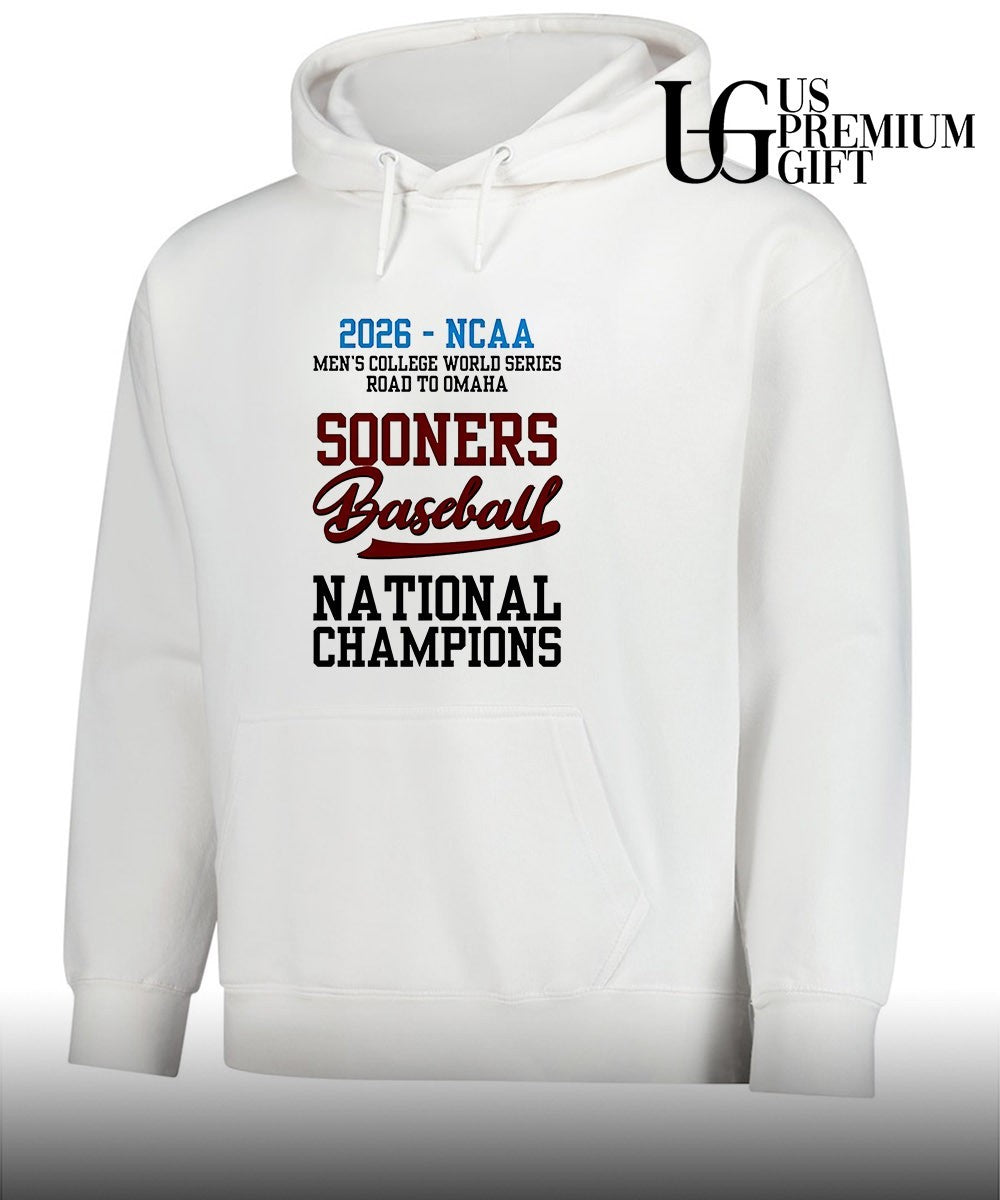 Oklahoma Sooners NCAA Men’s College World Series 2026 Baseball National Champions shirt Unisex