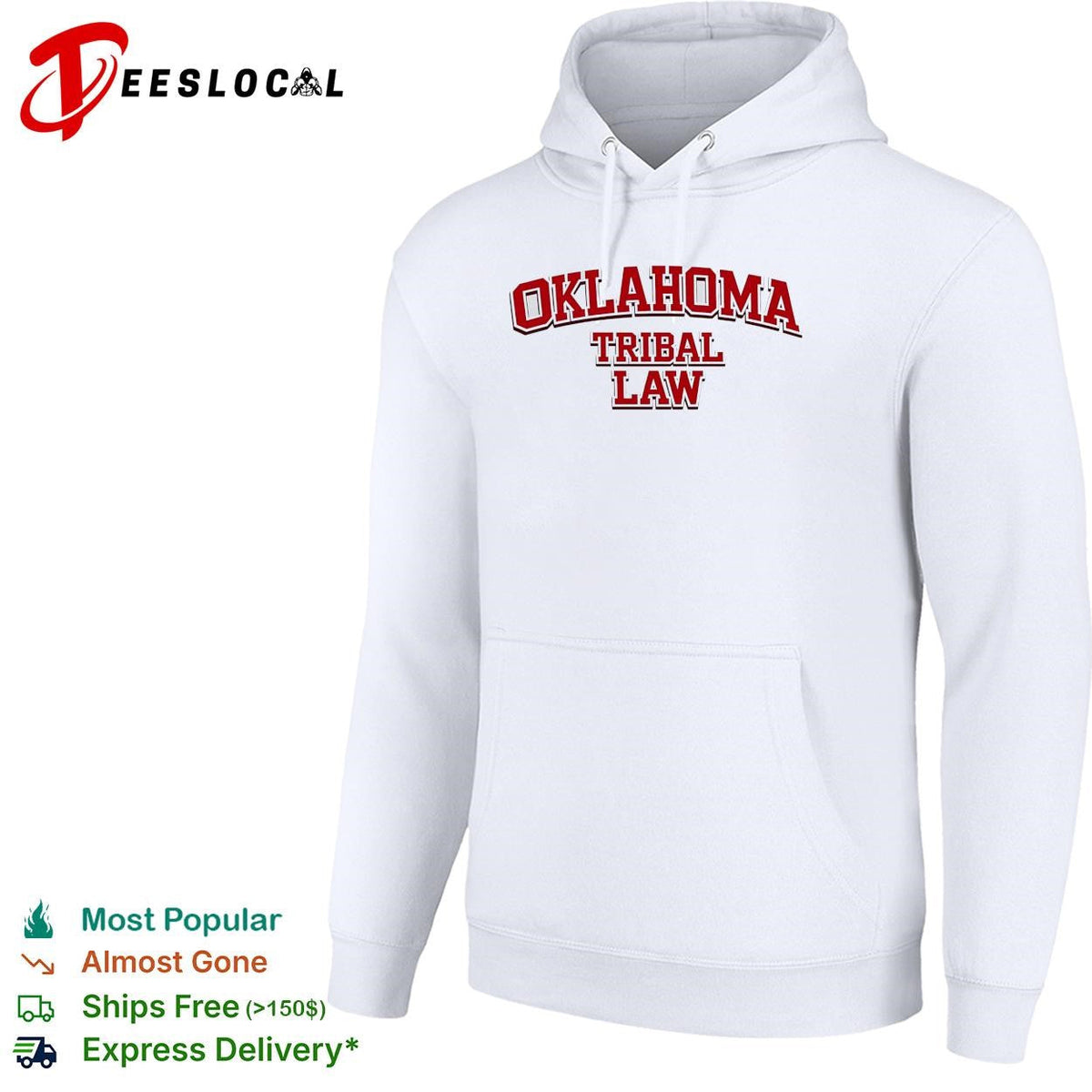 Oklahoma tribal law bold text shirt Unisex