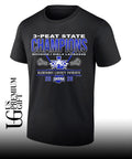 Olentangy Liberty Patriots 2026 OHSAA Girls Lacrosse D1 3-Peat State Champions shirt Unisex
