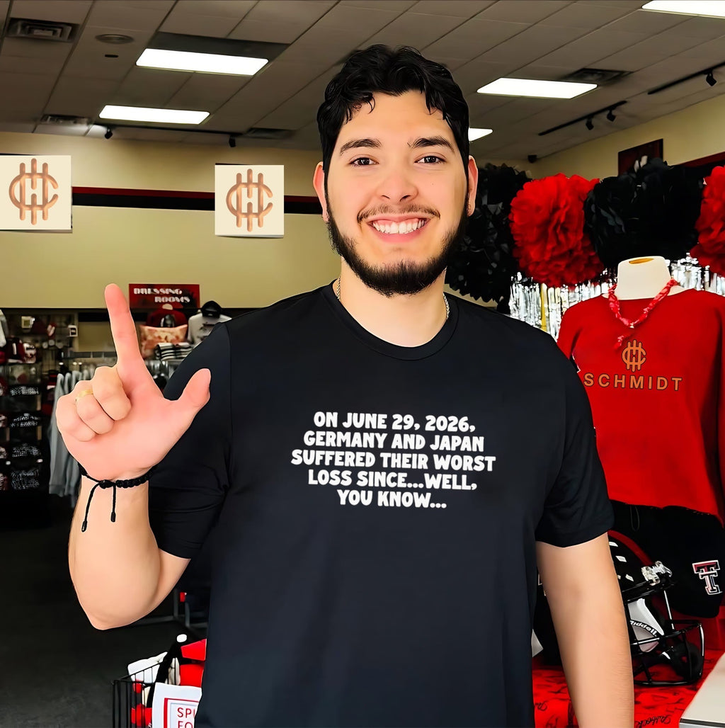 On June 29 2026 Germany and Japan Suffered Their Worst Loss Since Well You Know shirt Unisex