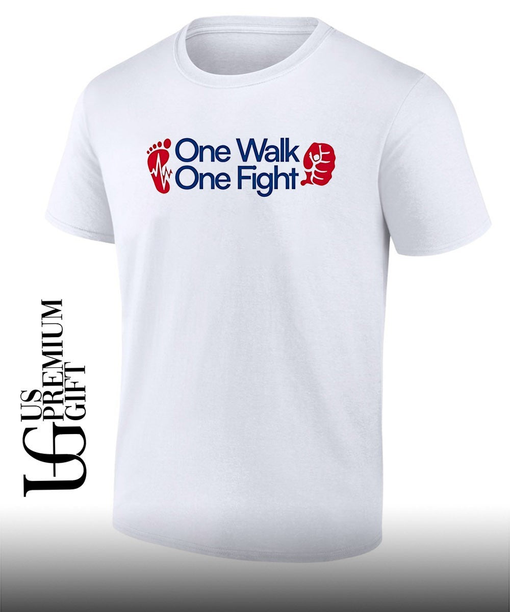 One Walk One Fight Awareness Healthcare shirt Unisex