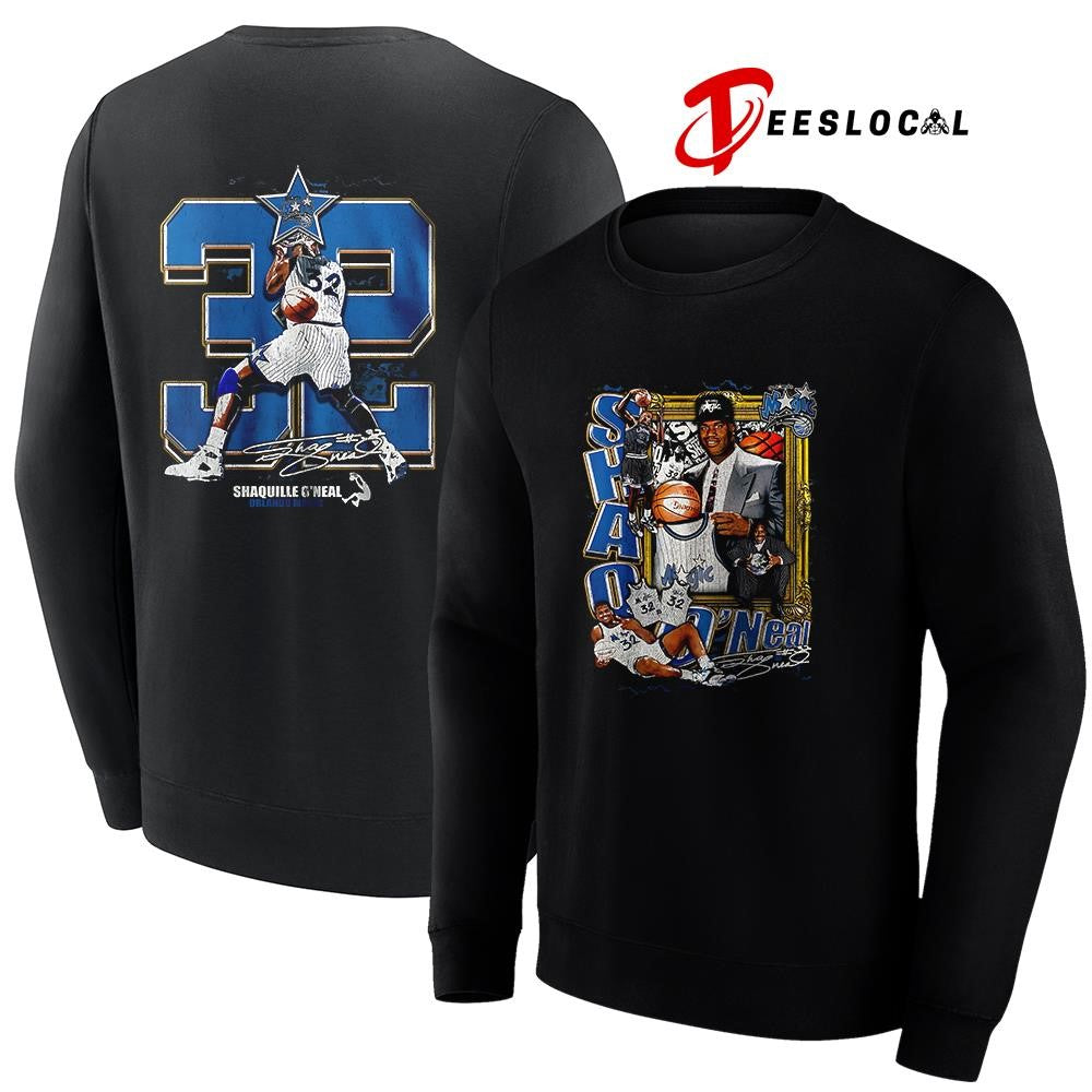 OrlandoMagicShaquilleO’Neal32signatureposeshirt Unisex