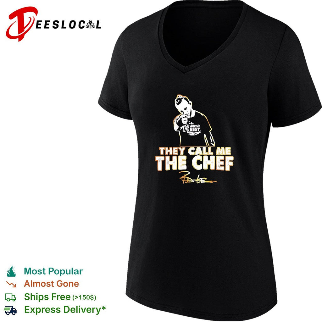 PG Pointing They Call Me The Chef Cooking Kitchen shirt Unisex
