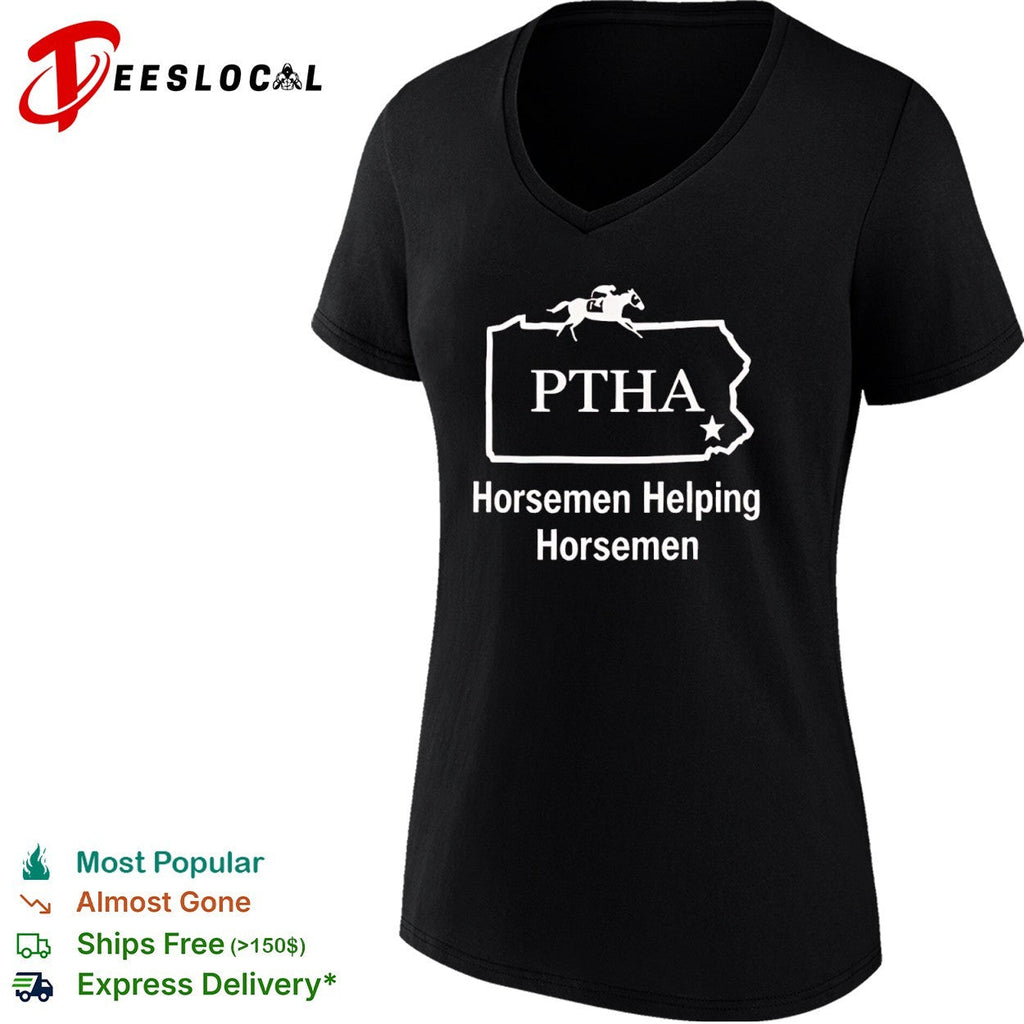 PTHA Horsemen Helping Horsemen Pennsylvania Racing Shirt Unisex