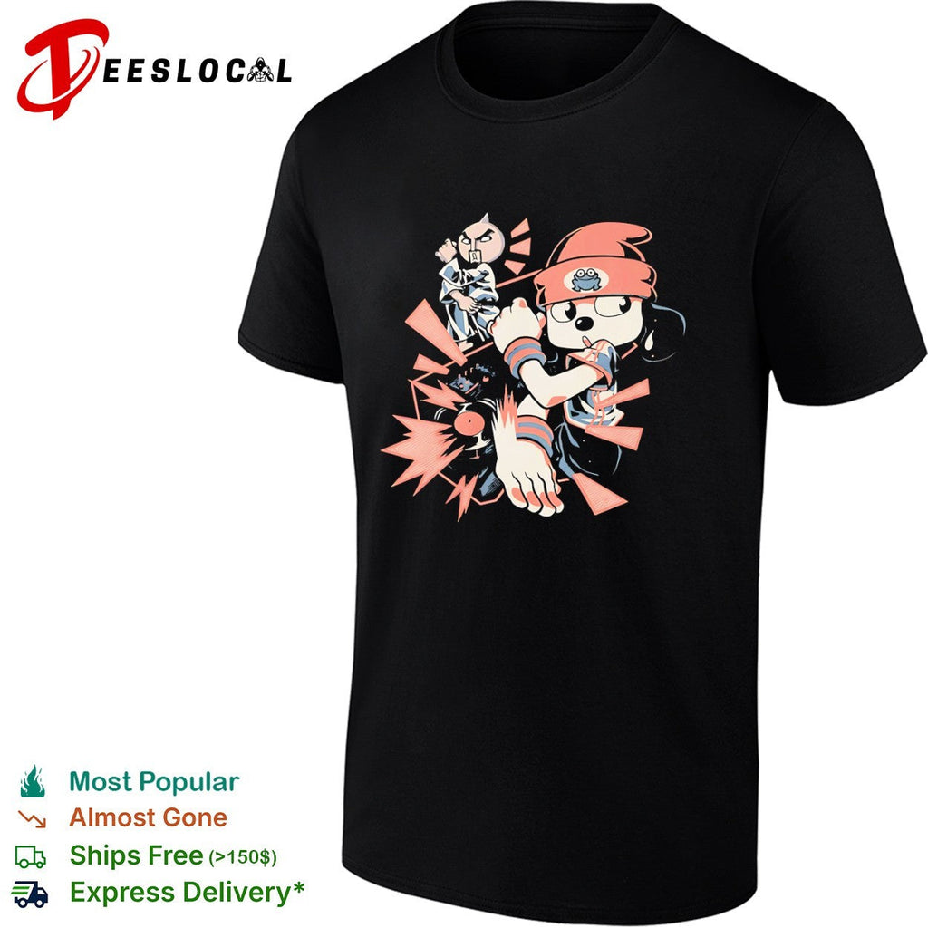 PaRappa the Rapper Chop Chop Master Onion Music Game Retro Nostalgia Video Game shirt Unisex
