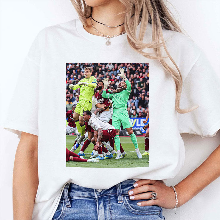 Pablo Fouled David Raya T Shirt Unisex