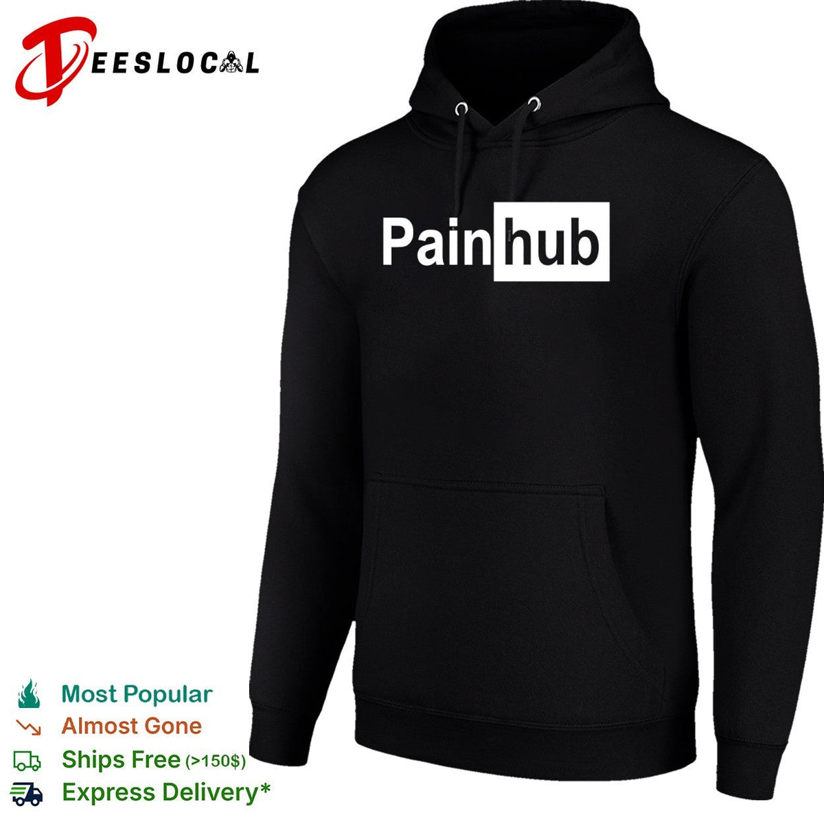 Painhub parody logo shirt Unisex