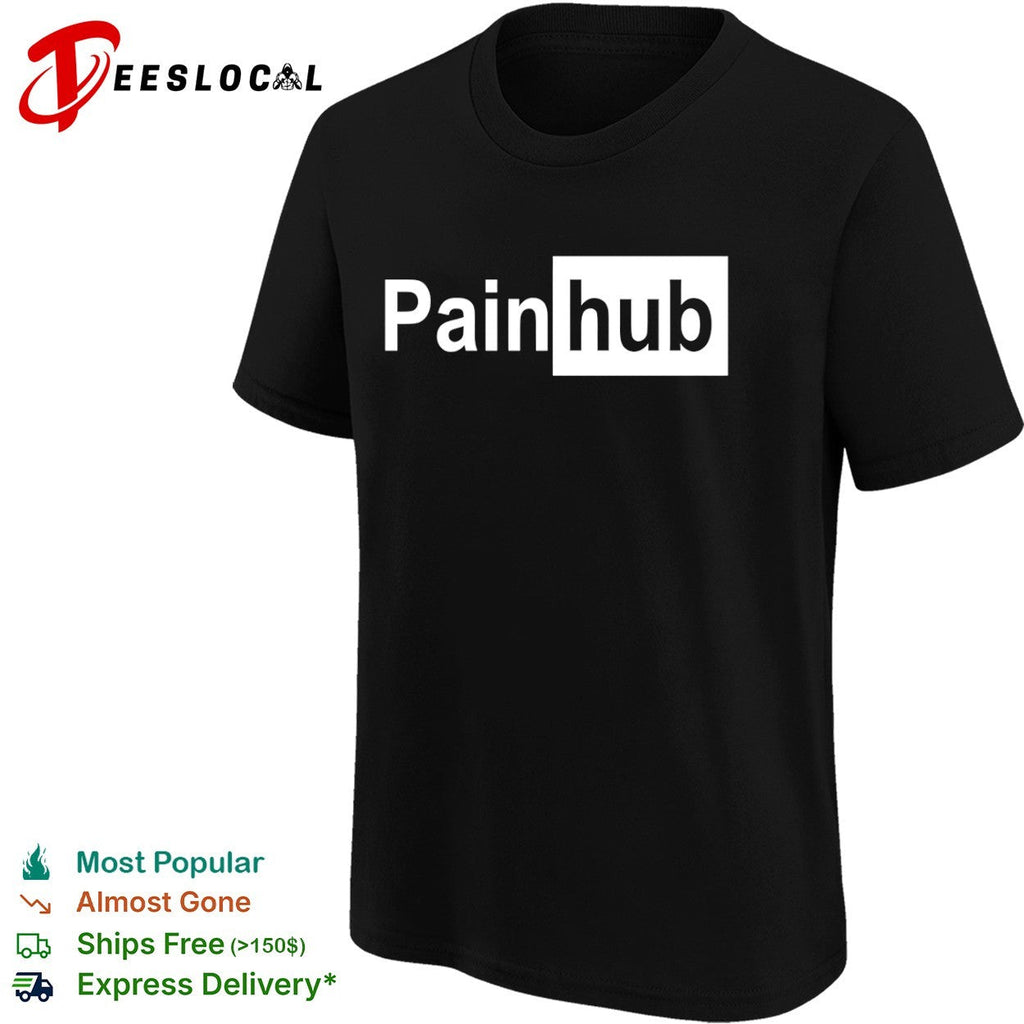 Painhub parody logo shirt Unisex