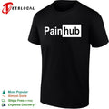 Painhub parody logo shirt Unisex