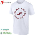 Paris in Flames The Paris Review shirt Unisex