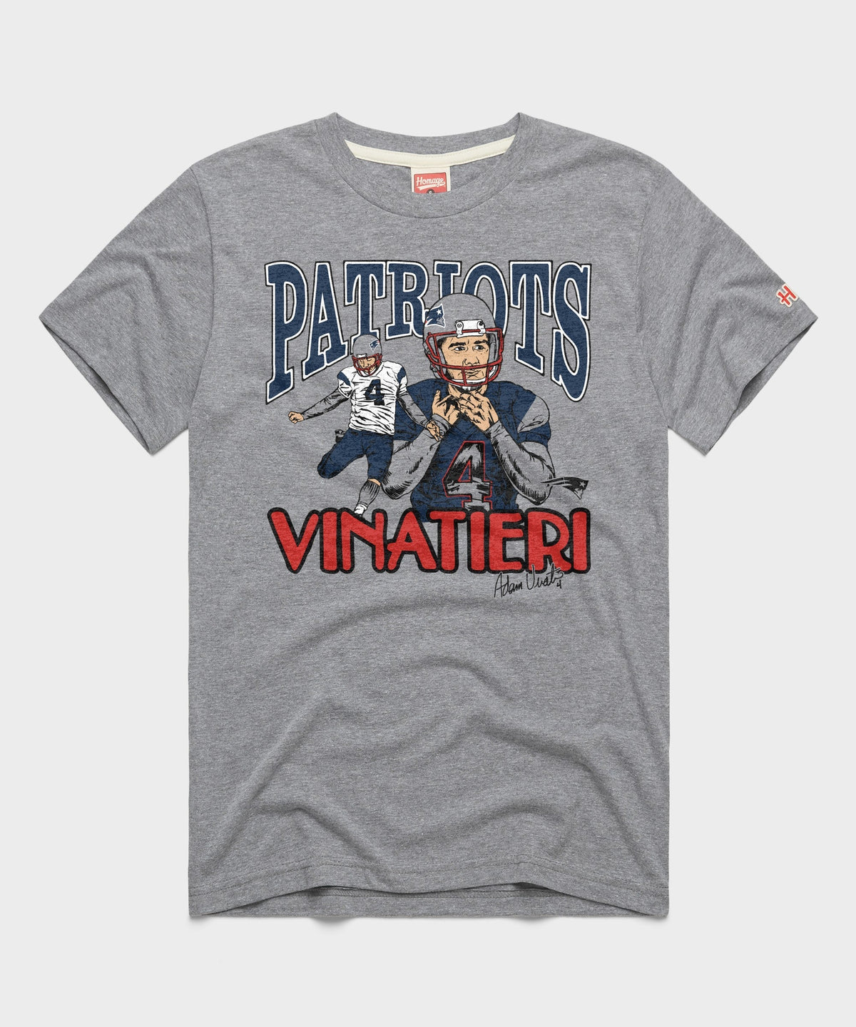Patriots Adam Vinatieri Signature Unisex