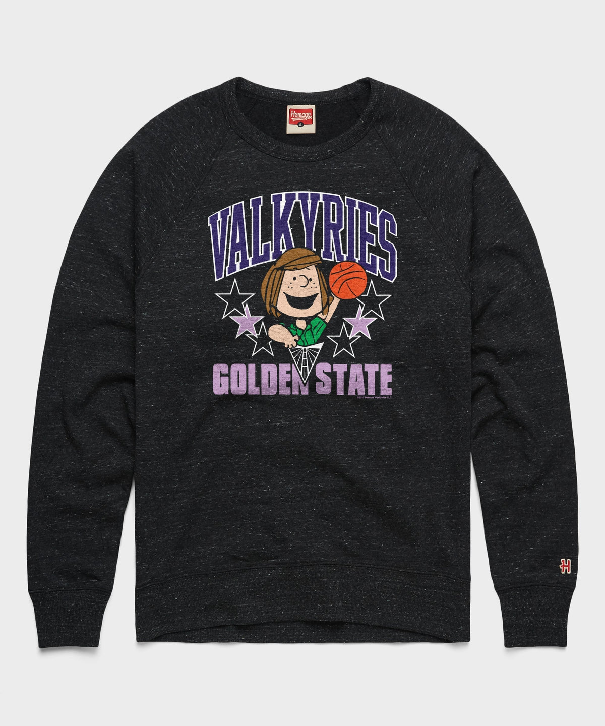Peanuts Peppermint Patty x Golden State Valkyries Crewneck Unisex