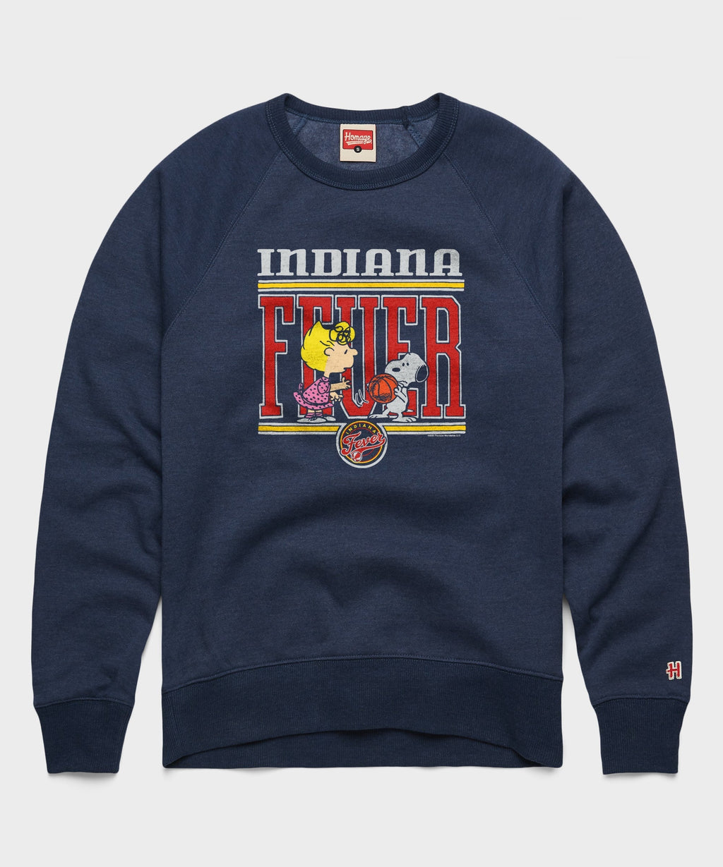 Peanuts Sally x Indiana Fever Crewneck Unisex