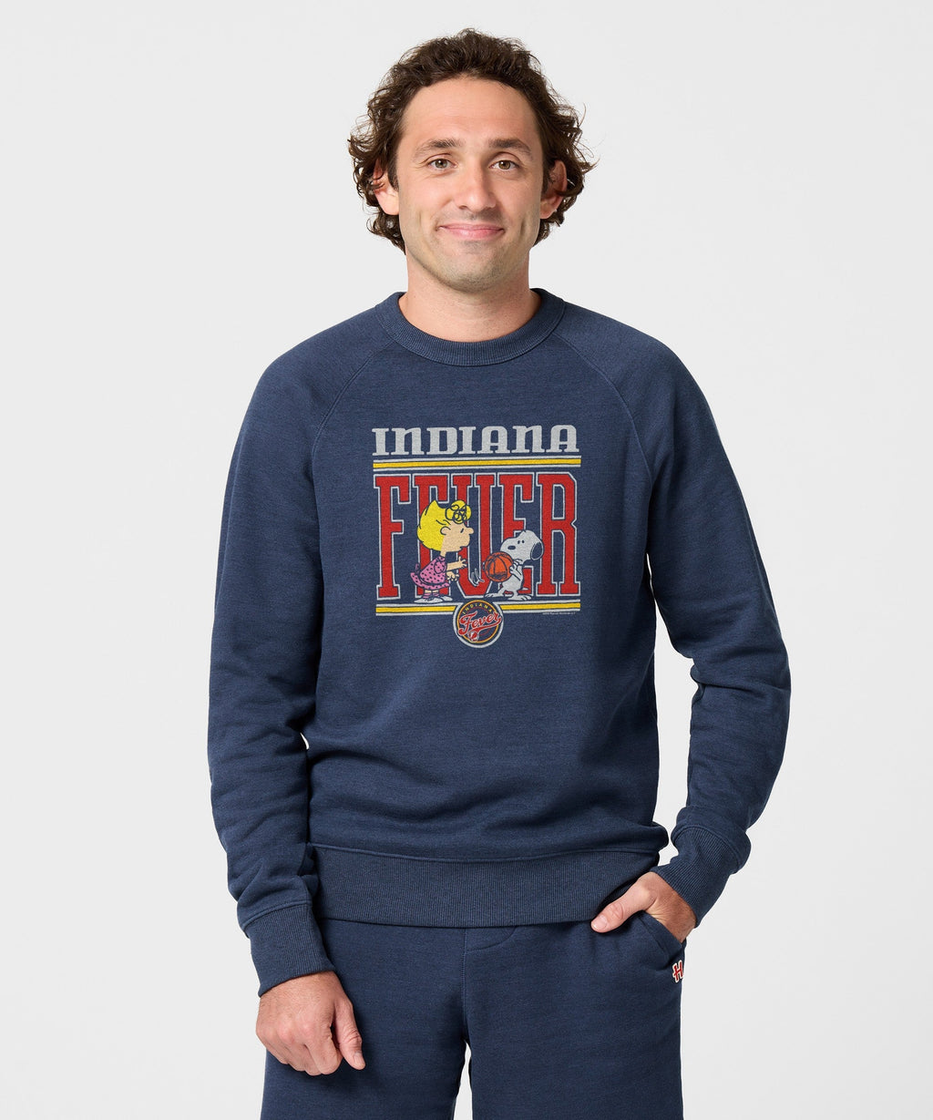 Peanuts Sally x Indiana Fever Crewneck Unisex