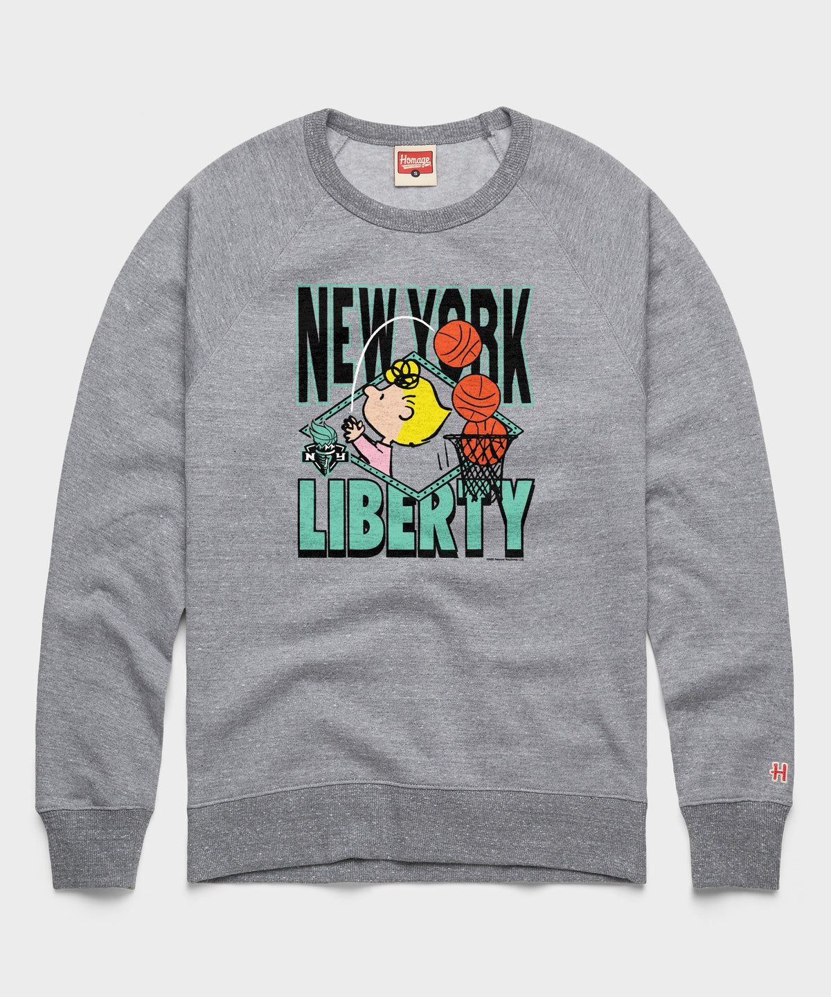 Peanuts Sally x New York Liberty Crewneck Unisex