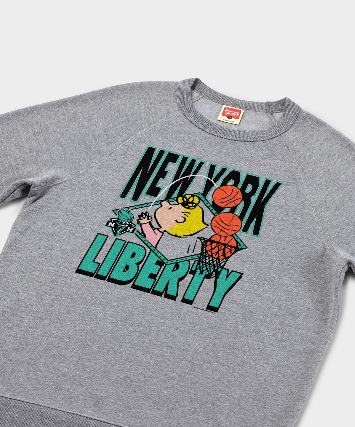 Peanuts Sally x New York Liberty Crewneck Unisex