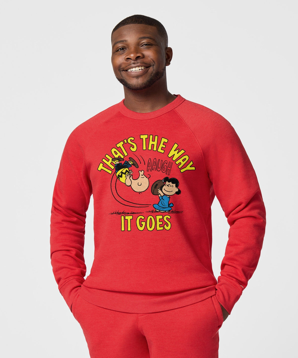 Peanuts That's The Way It Goes Crewneck Unisex