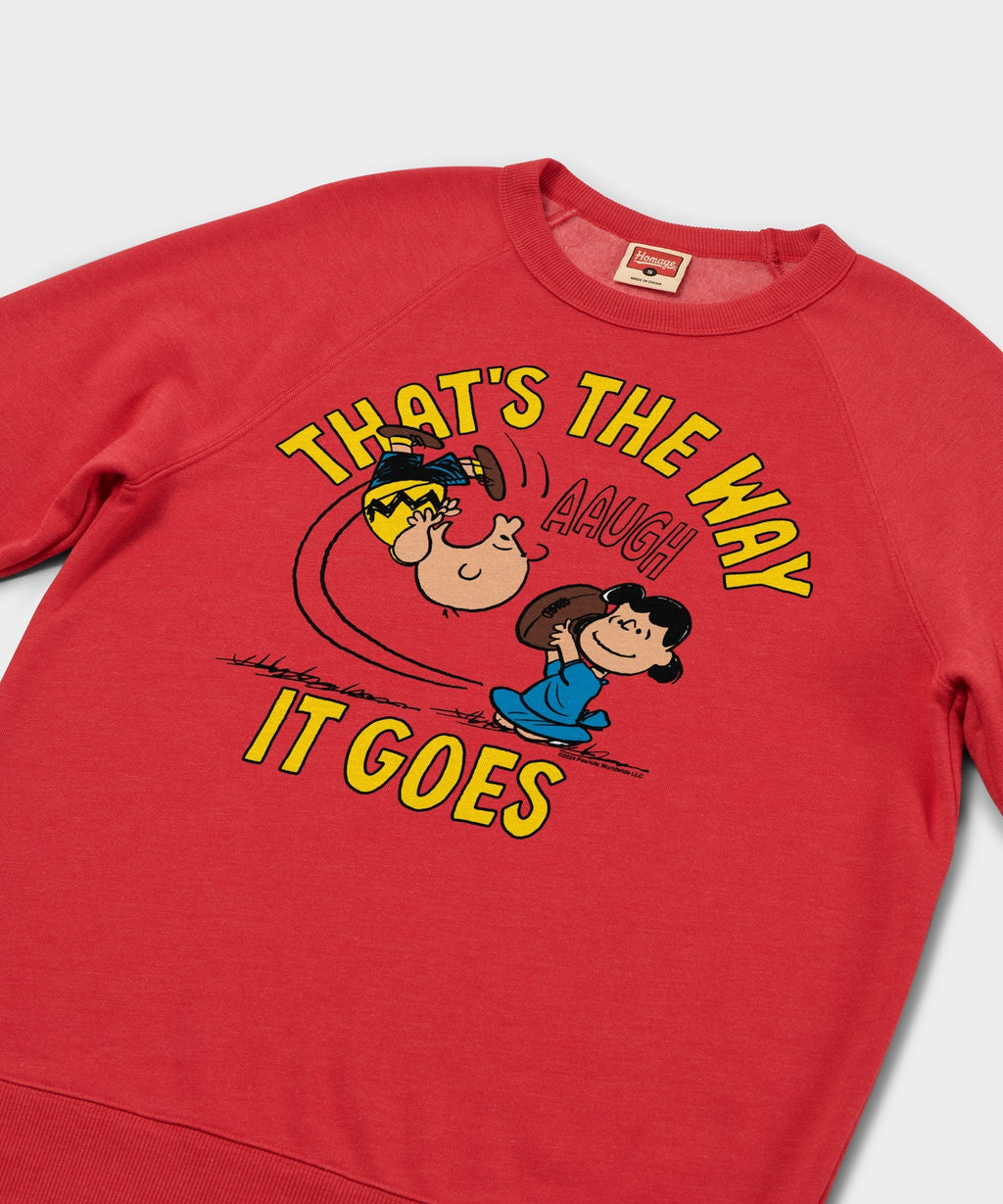 Peanuts That's The Way It Goes Crewneck Unisex