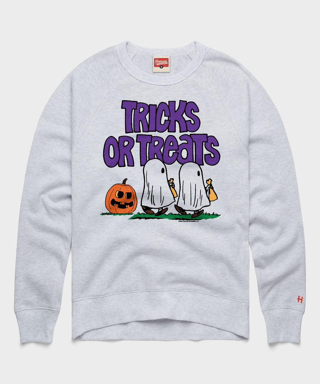 Peanuts Tricks Or Treats Crewneck Unisex