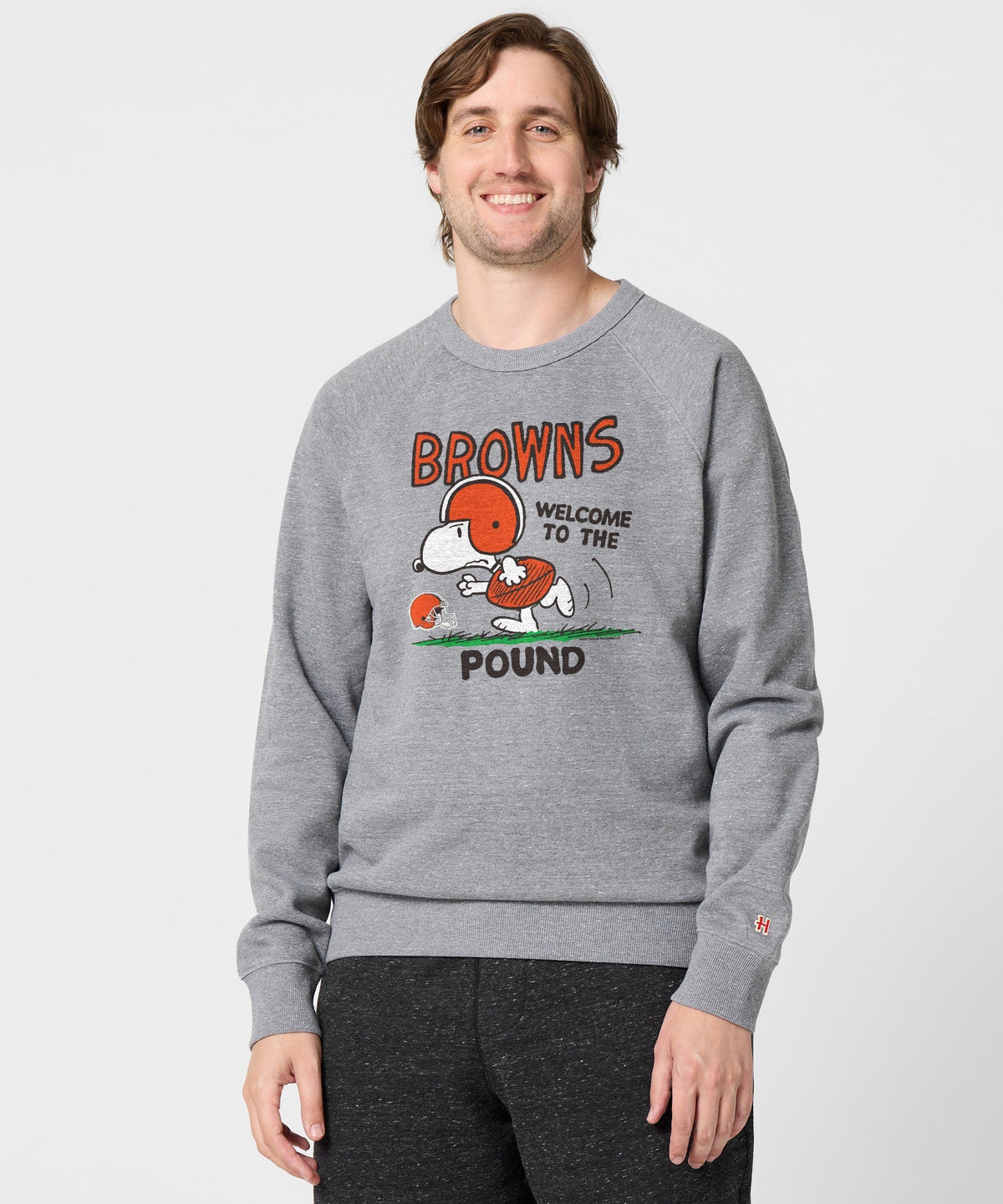 Peanuts x Cleveland Browns Welcome To The Pound Crewneck Unisex
