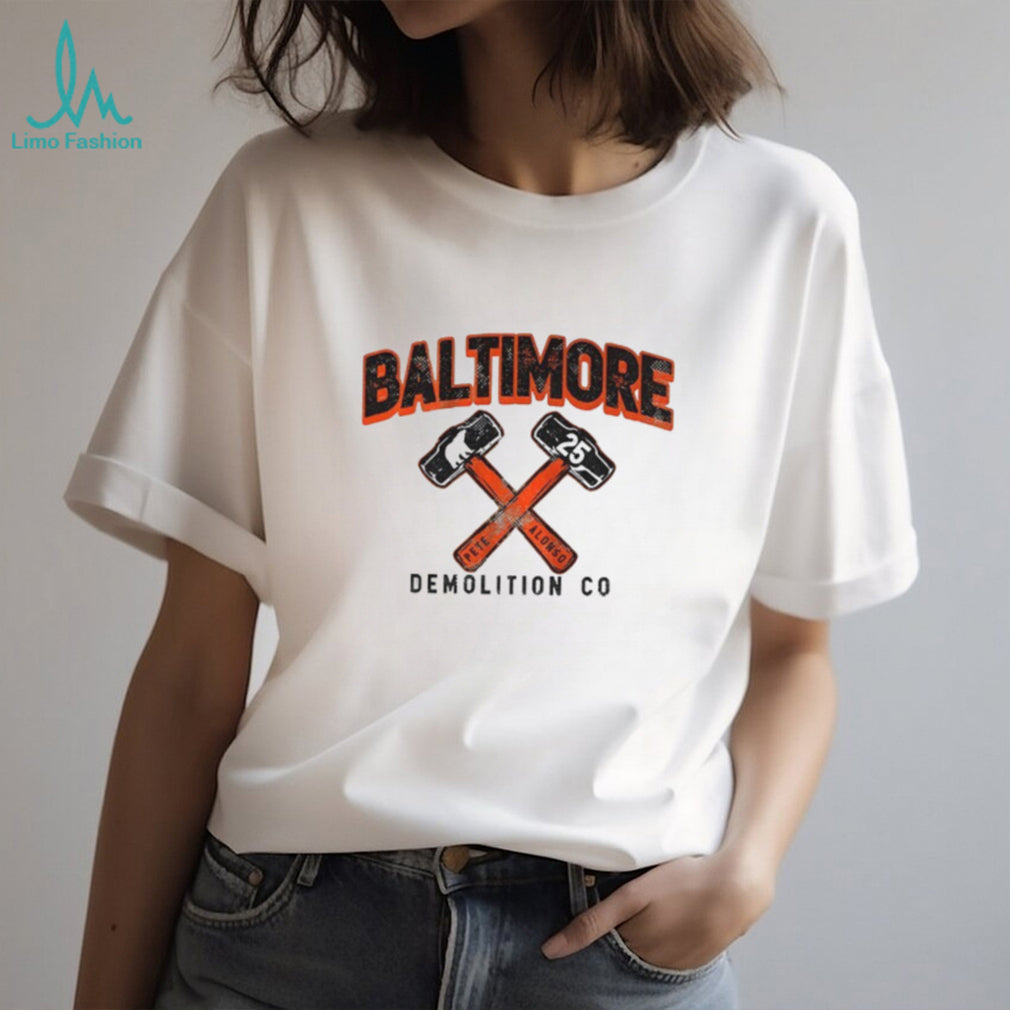 Pete Alonso Baltimore Demolition Co. Hammer 25 shirt