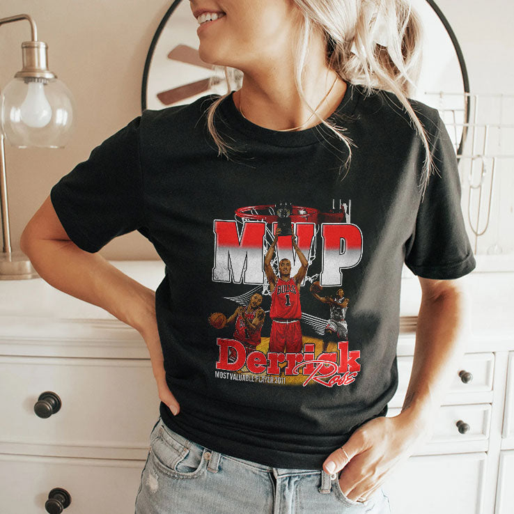Pete Crow-Armstrong Derrick Rose Most Valuable Player 2011 T Shirt Unisex