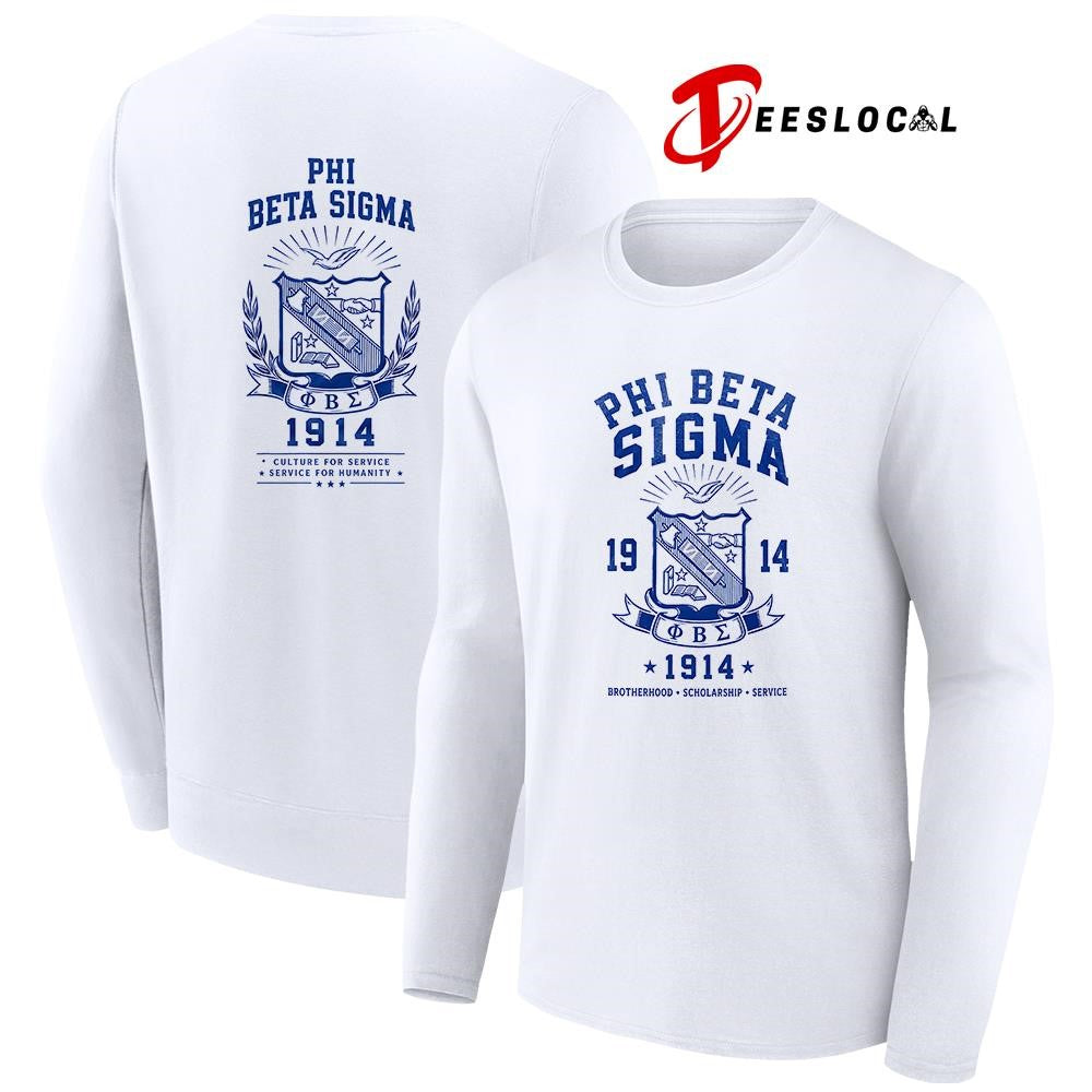 Phi Beta Sigma brotherhood scholarship service culture for service shirt Unisex