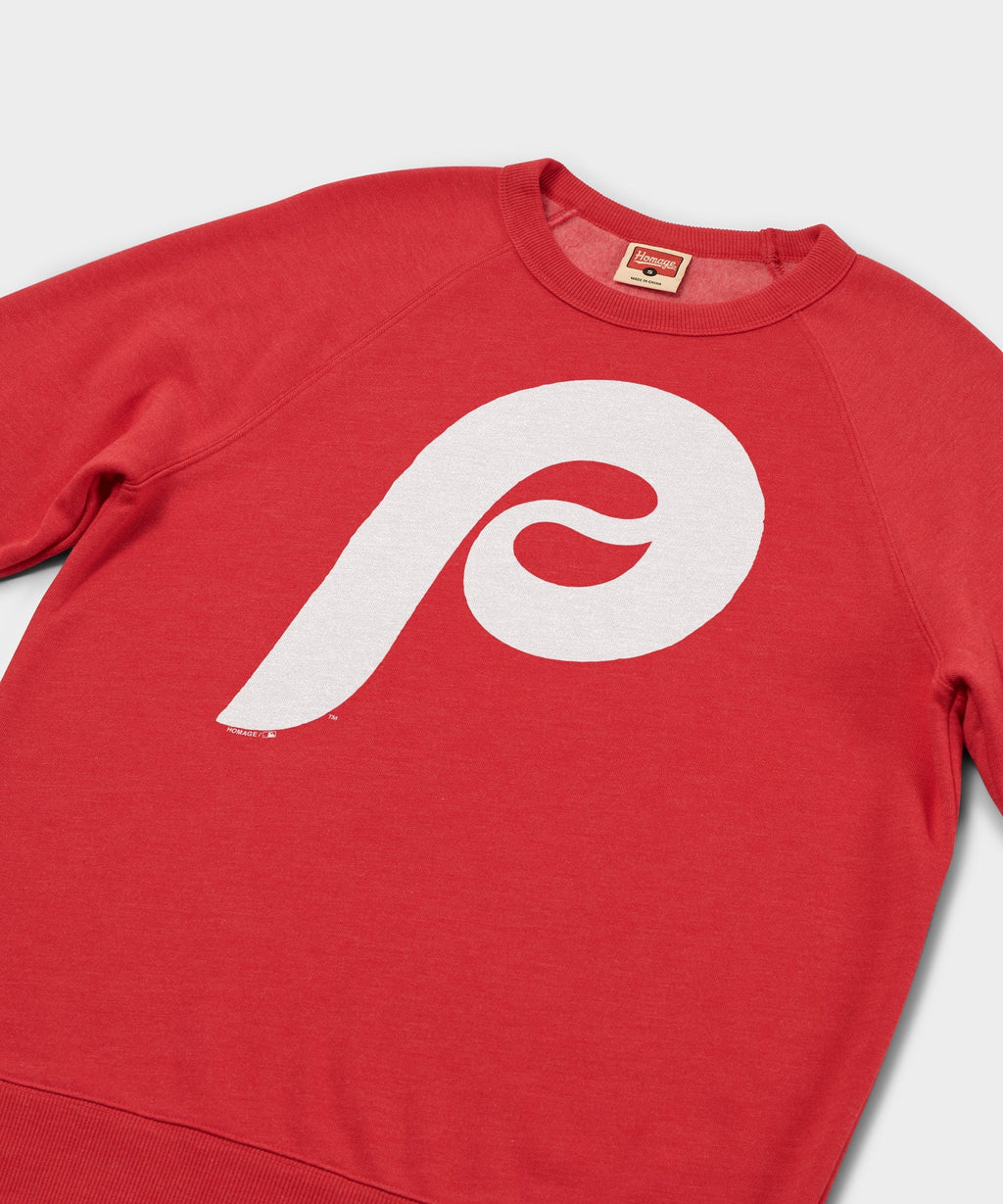 Philadelphia Phillies Cap Logo '70 Crewneck Unisex