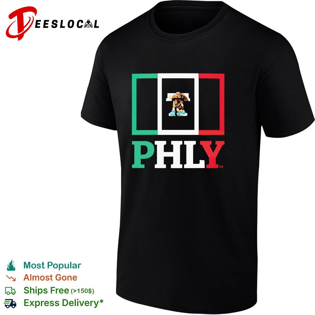 Philadelphia Phillies Mexico PHLY flag mashup heritage city pride shirt Unisex