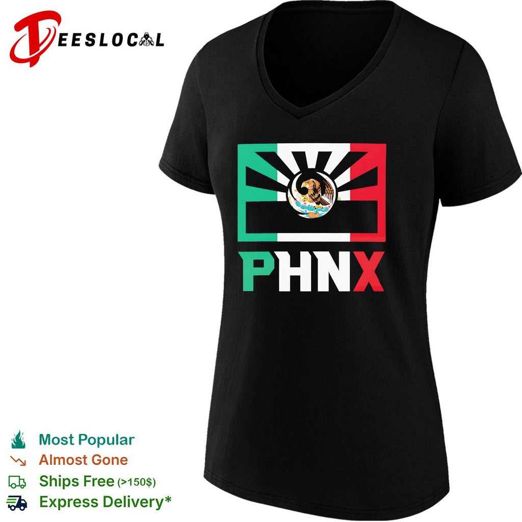 Phoenix Suns Mexico PHNX flag mashup heritage city pride shirt Unisex