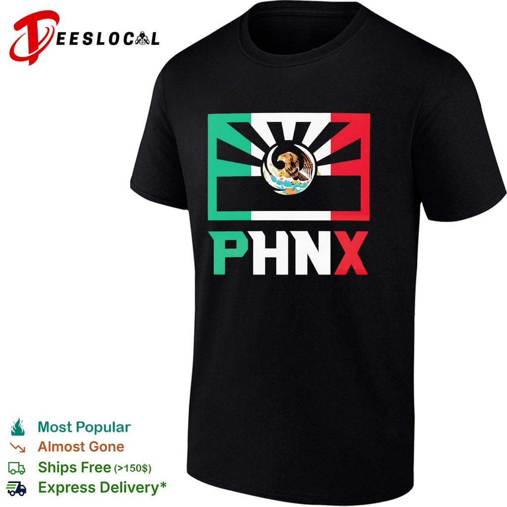 Phoenix Suns Mexico PHNX flag mashup heritage city pride shirt Unisex