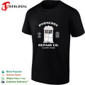 Phonebox repair co Gallifrey trained TARDIS shirt Unisex