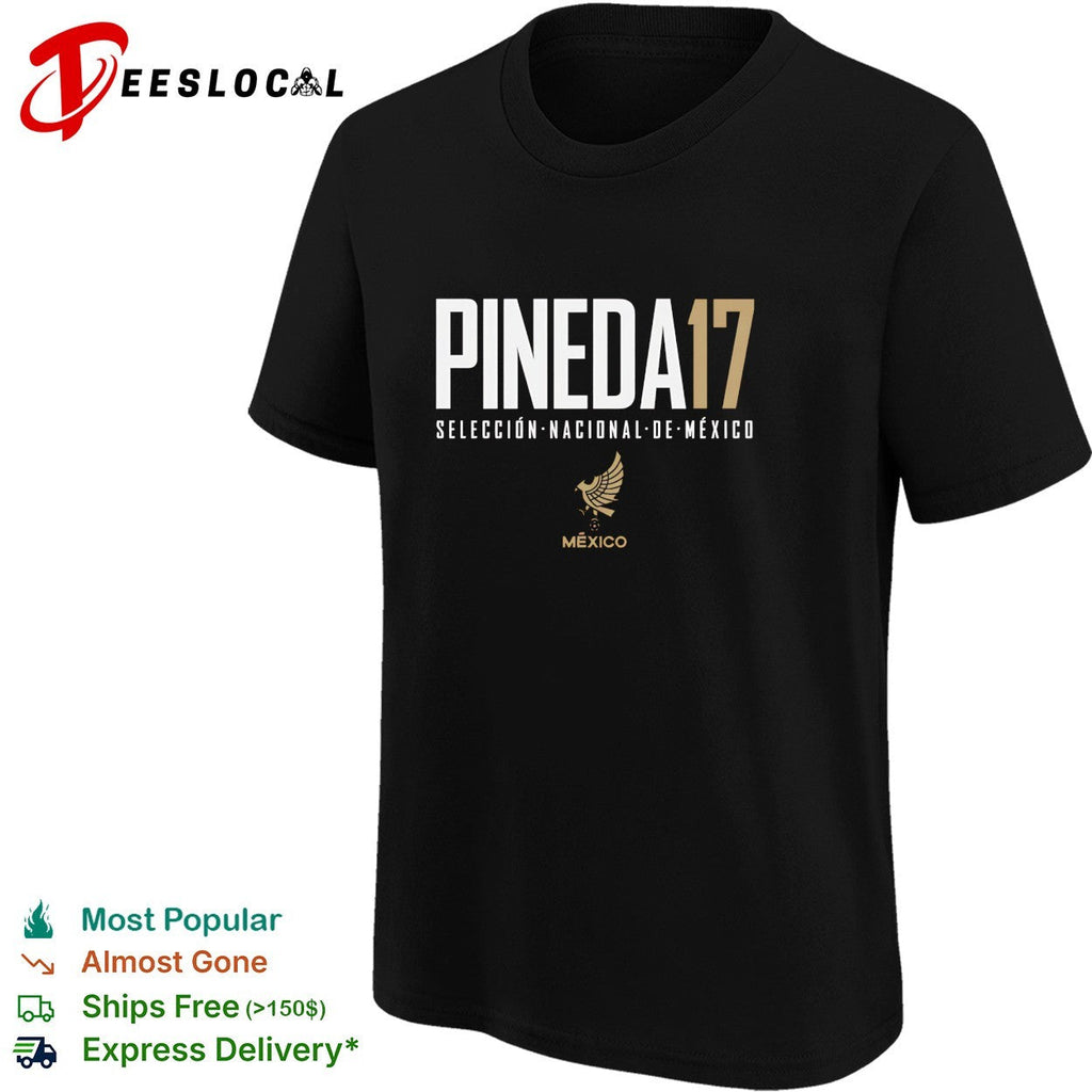 Pineda 17 Mexico Seleccion Nacional de Mexico shirt Unisex