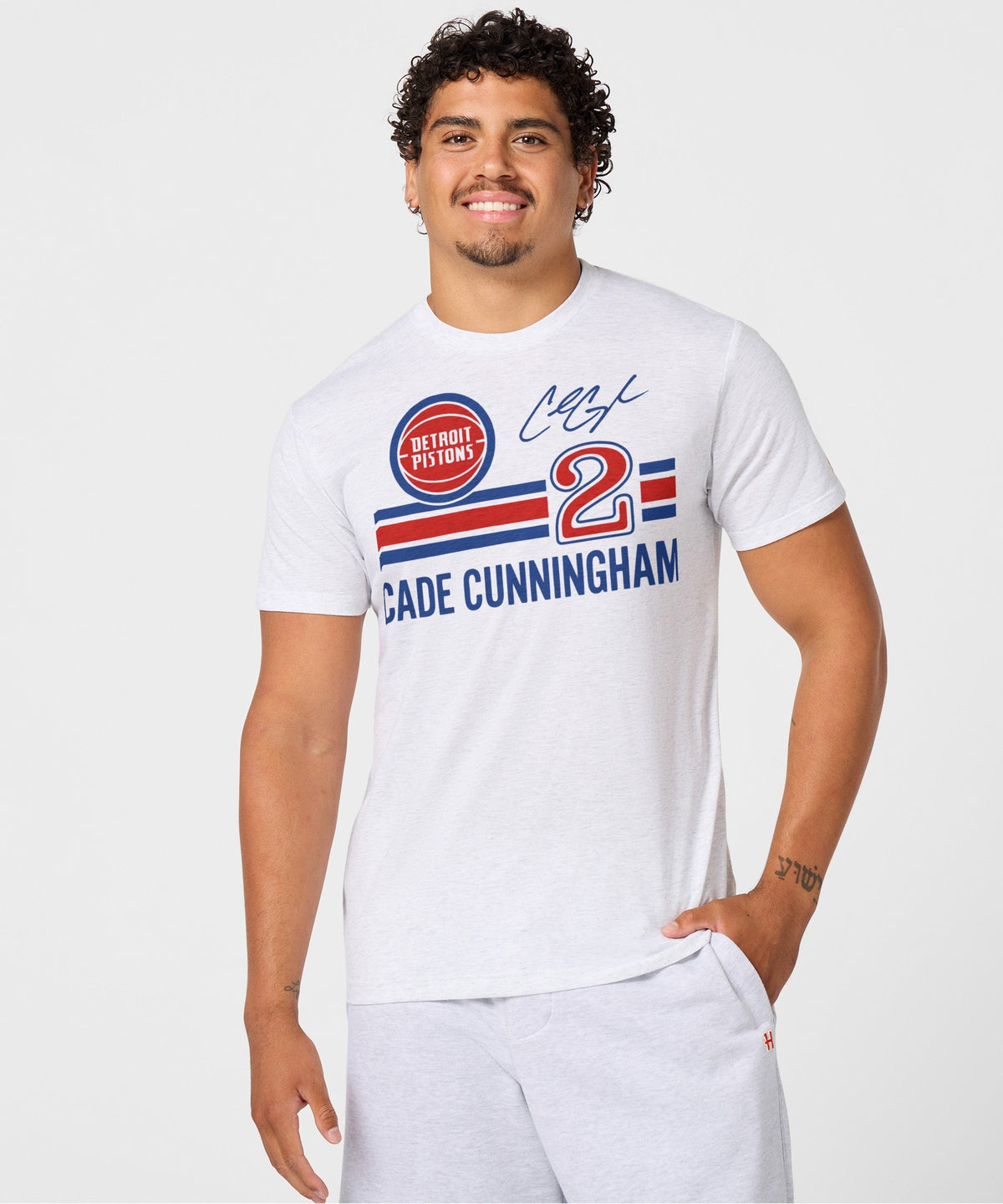 Pistons Cade Cunningham Signature Jersey Unisex