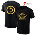 PittsburghSteelerscampcaherhelmetlogoshirt Unisex