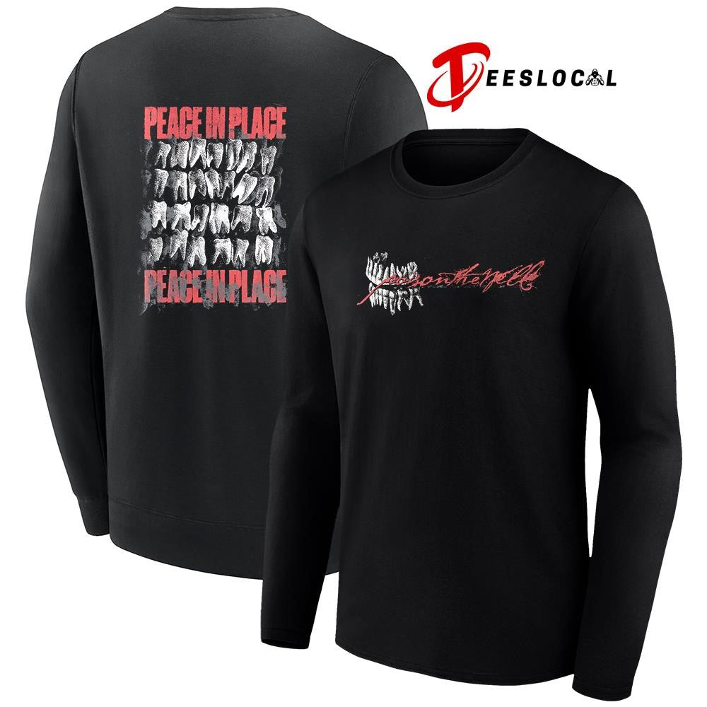 Poison the Well Peace in place tooth shirt Unisex